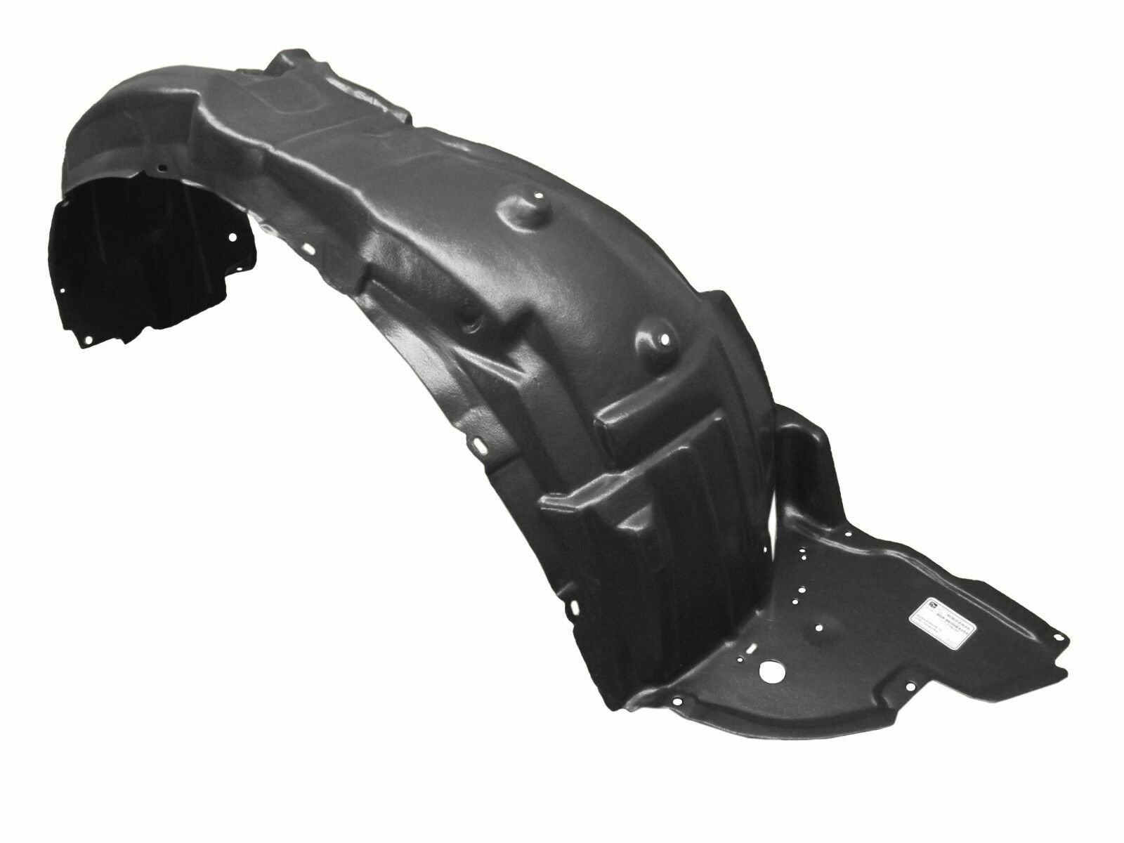 Front Left & Right Fender Liner Set w/ Clips For 2009-2010 Lexus IS250 IS350