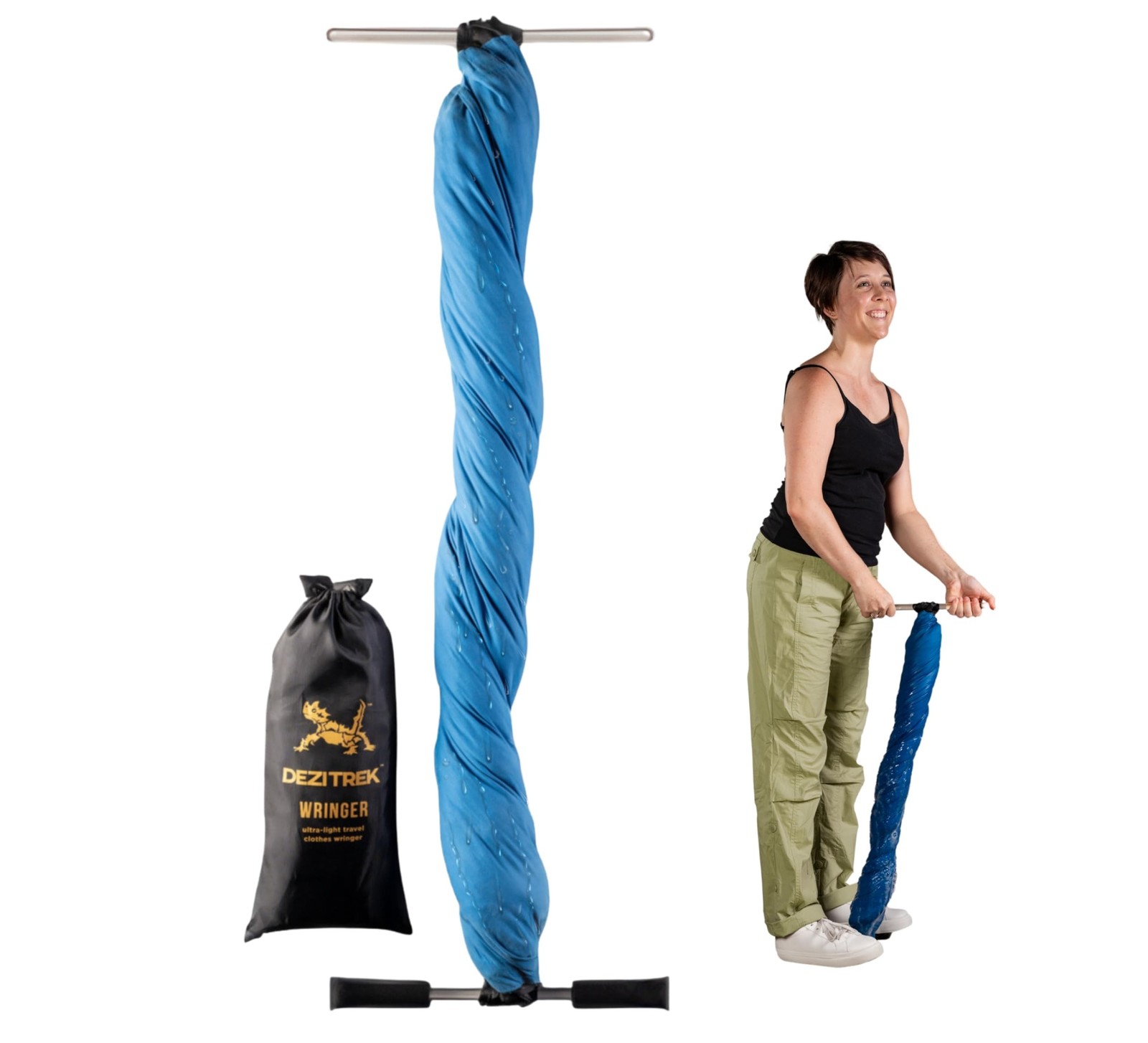 Ultra-Light Clothes Wringer – 2025 Upgraded Version with Wider Towel ̵