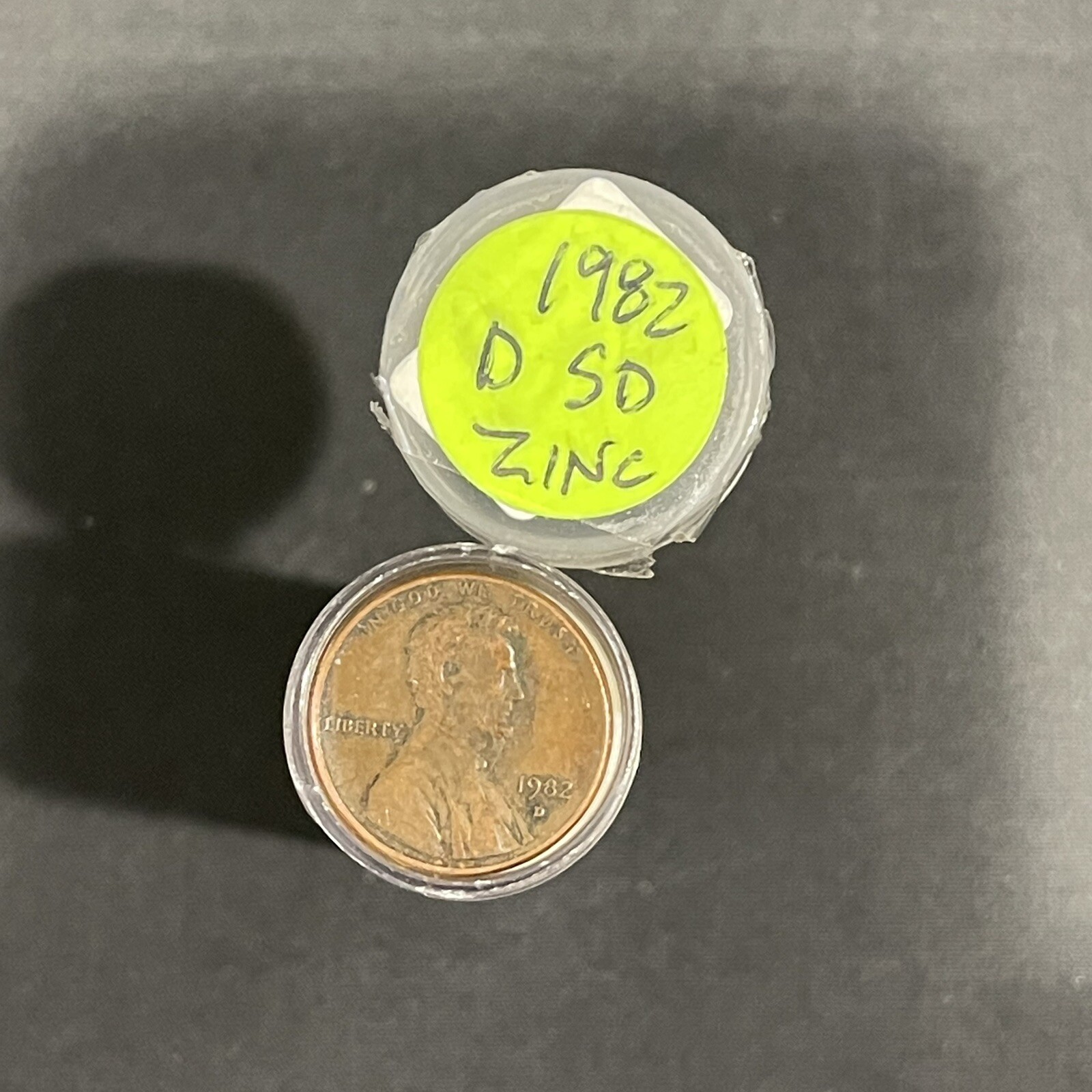 1982 P,D Zinc,Copper Lincoln Cent Complete (SMALL DATE) Set (CIRCULATED) (3)