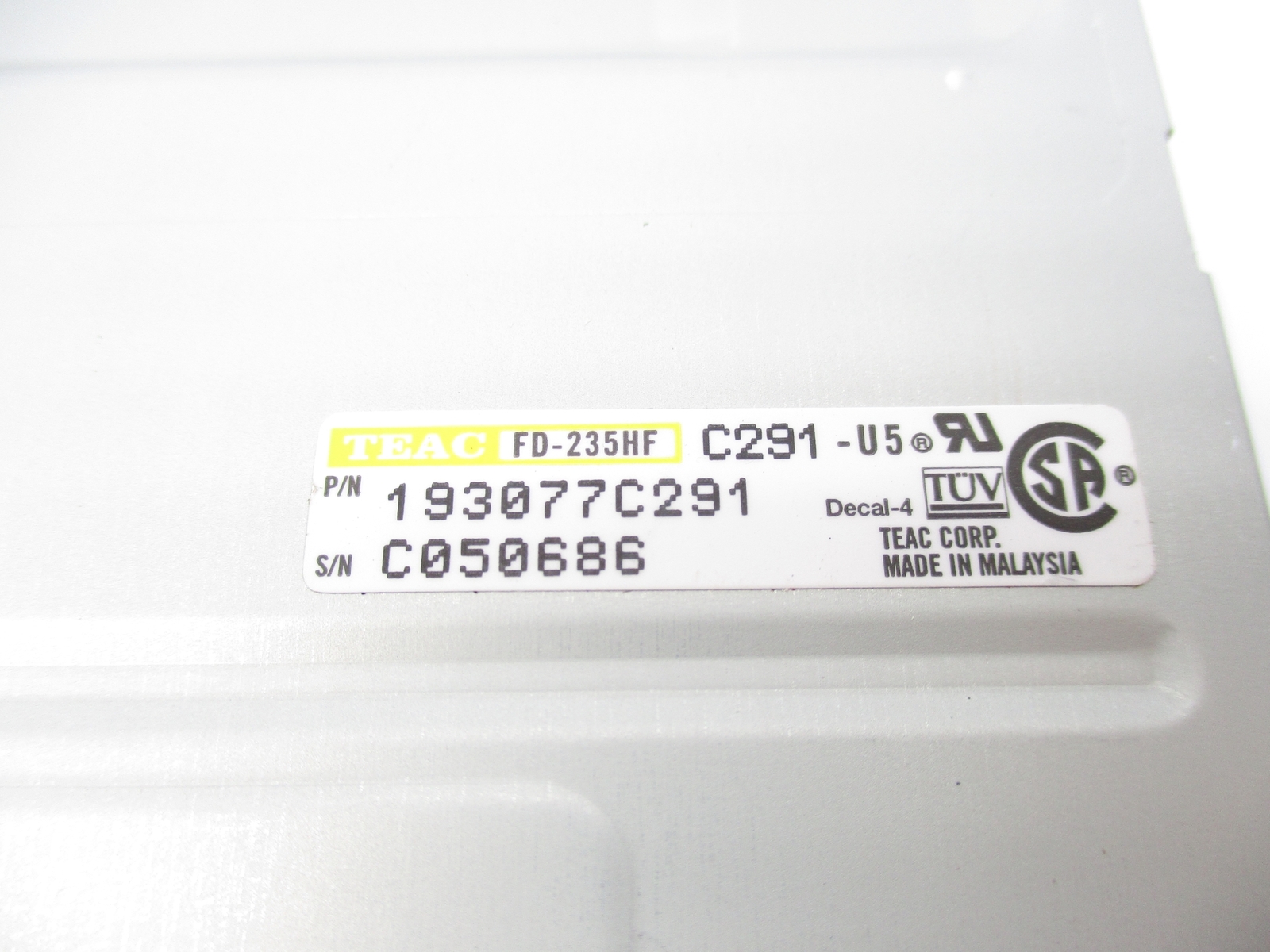 TEAC FD-235HF 193077C291 NSNP