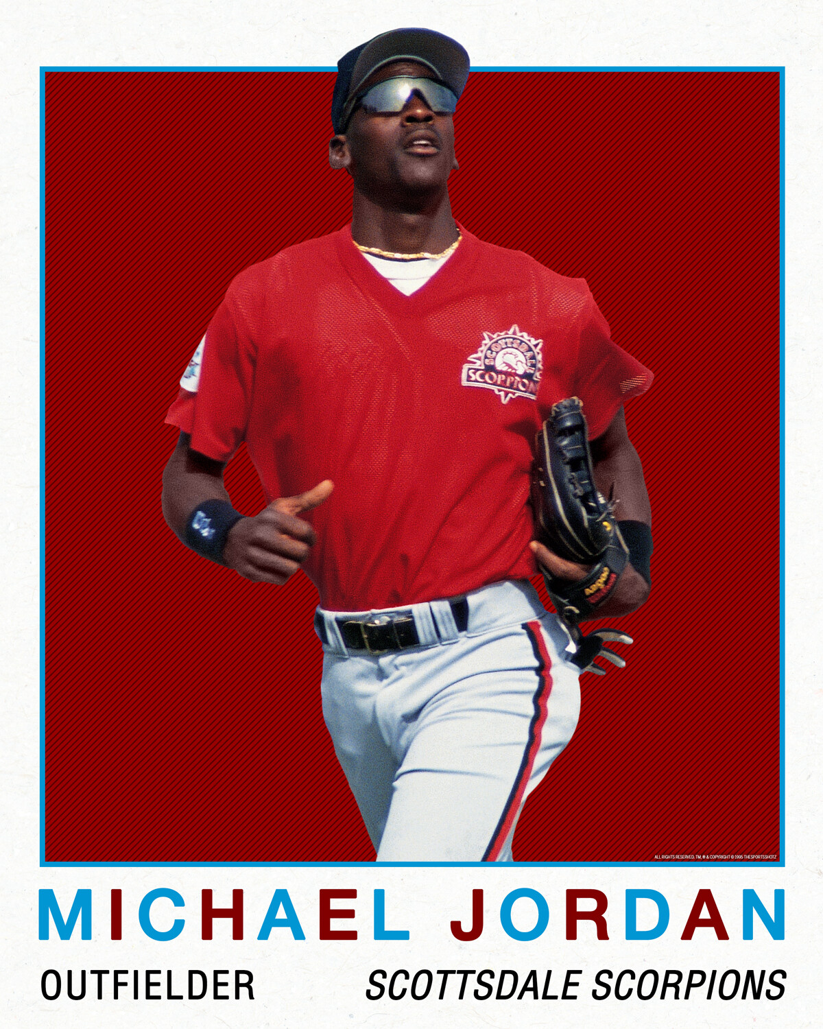 Michael Jordan Plays Baseball