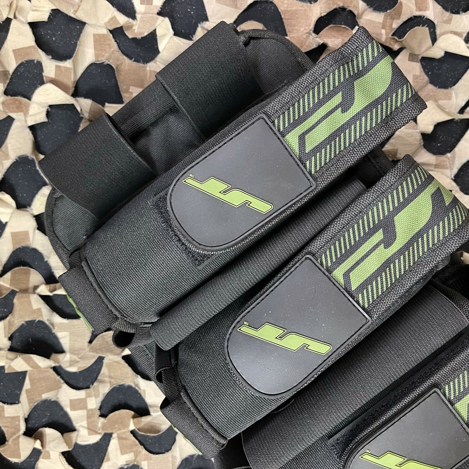 NEW JT Professional Paintball Harness - 4+7 - FX Lime