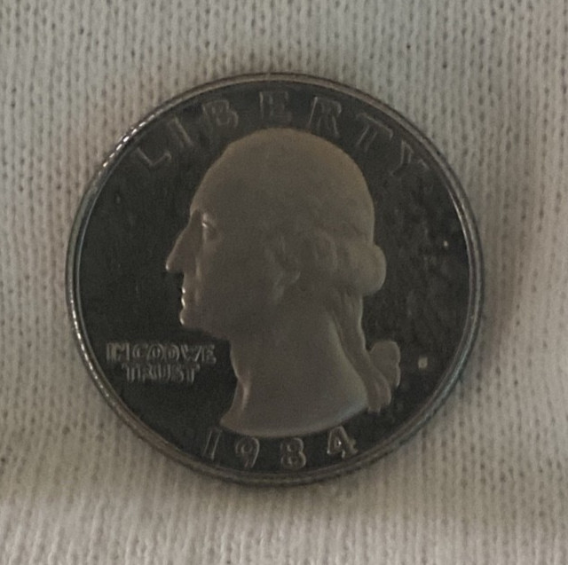 1984-S !!GEM PROOF!! WASHINGTON QUARTER !!DEEP CAMEO!!LOW MINTAGE!!FREE SHIPPING
