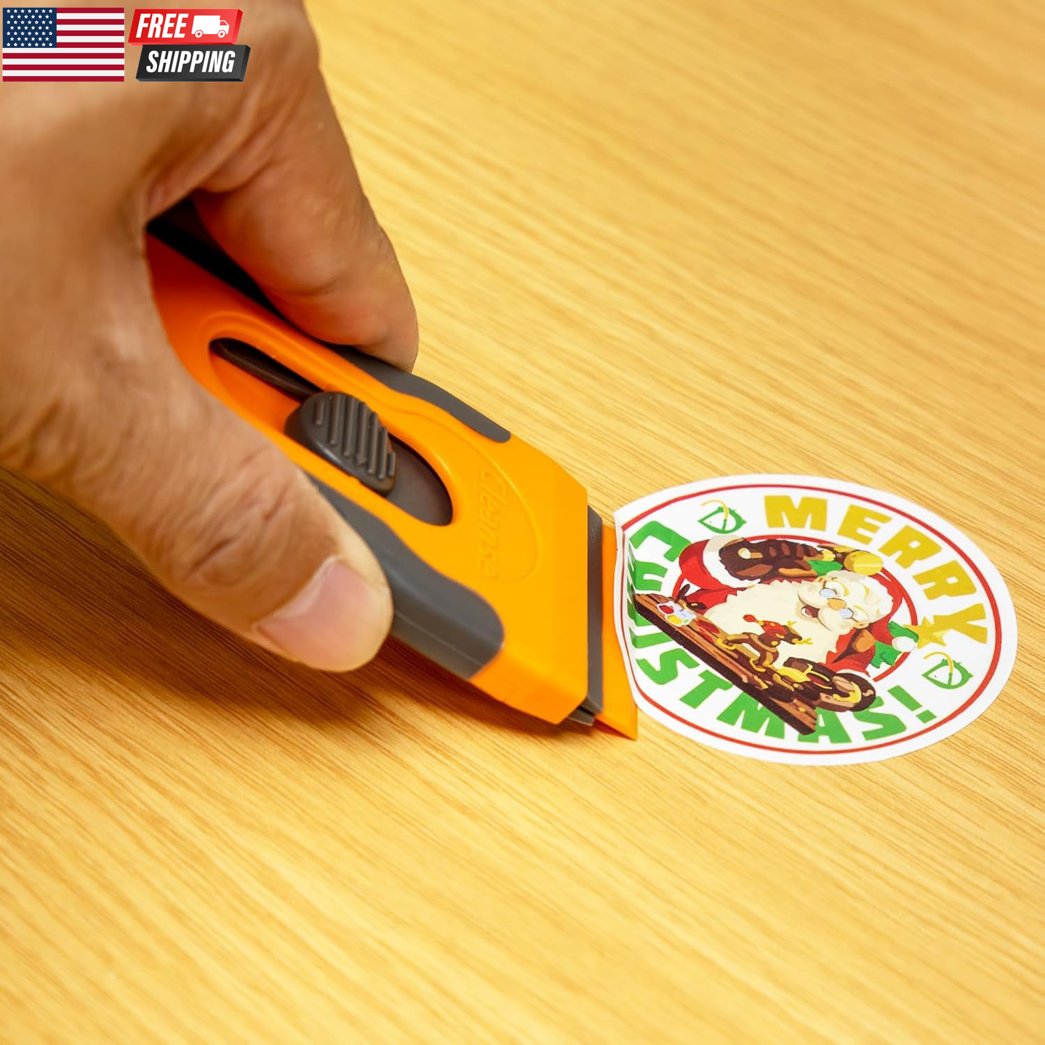 100Pcs Blade Plastic Razor Blade Scraper with Retractable Blade: without Damagin