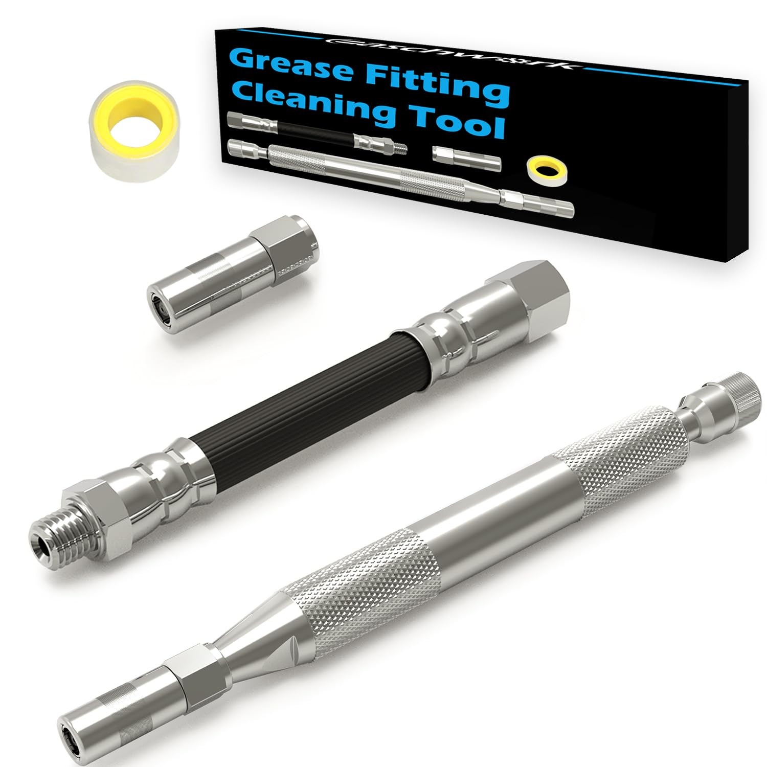 Grease Fitting Cleaning Tool Zerk Cleaner Hammer Tool Flushing Old Dried from