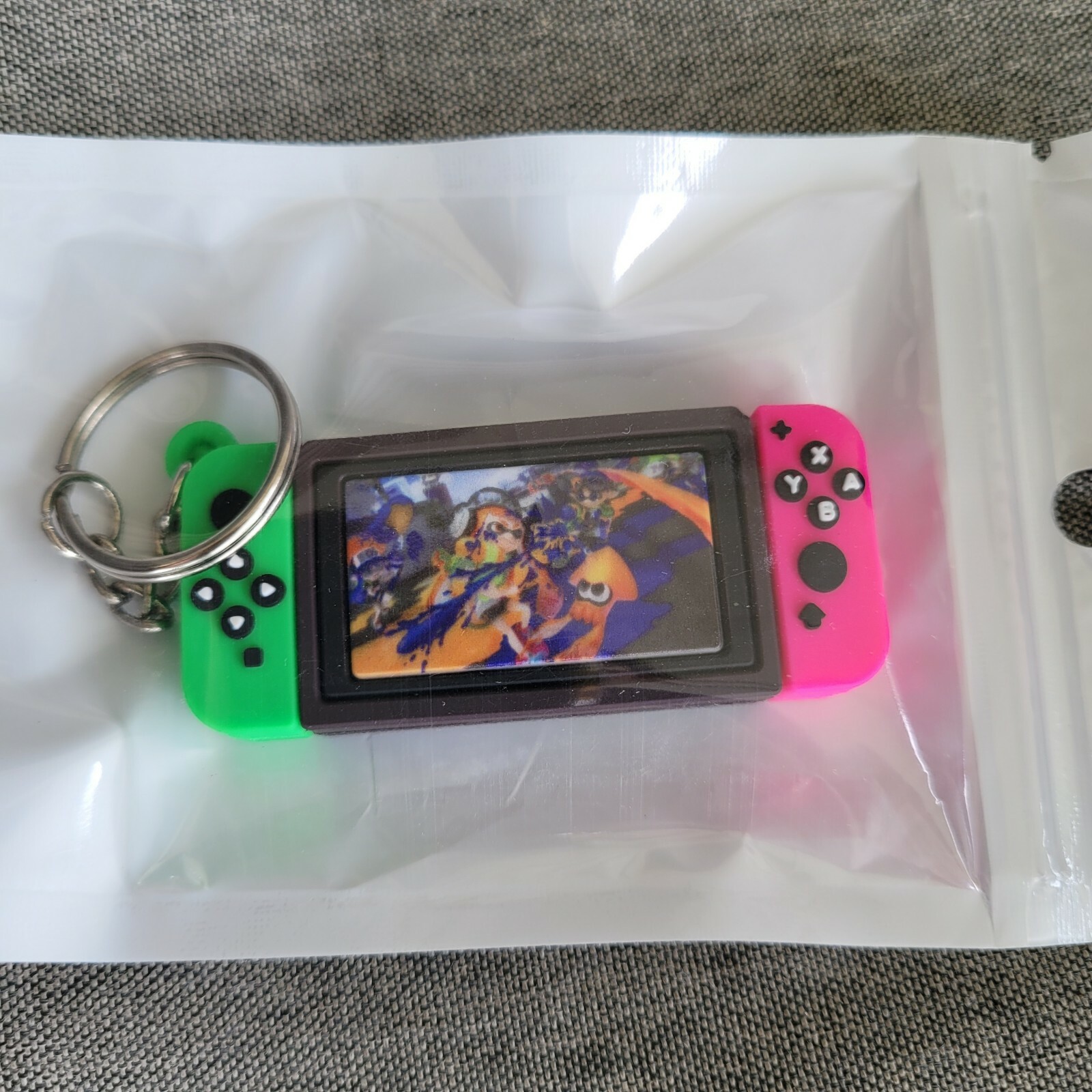 Collectable Nintendo Switch Keychain - Exclusive Splatoon Edition