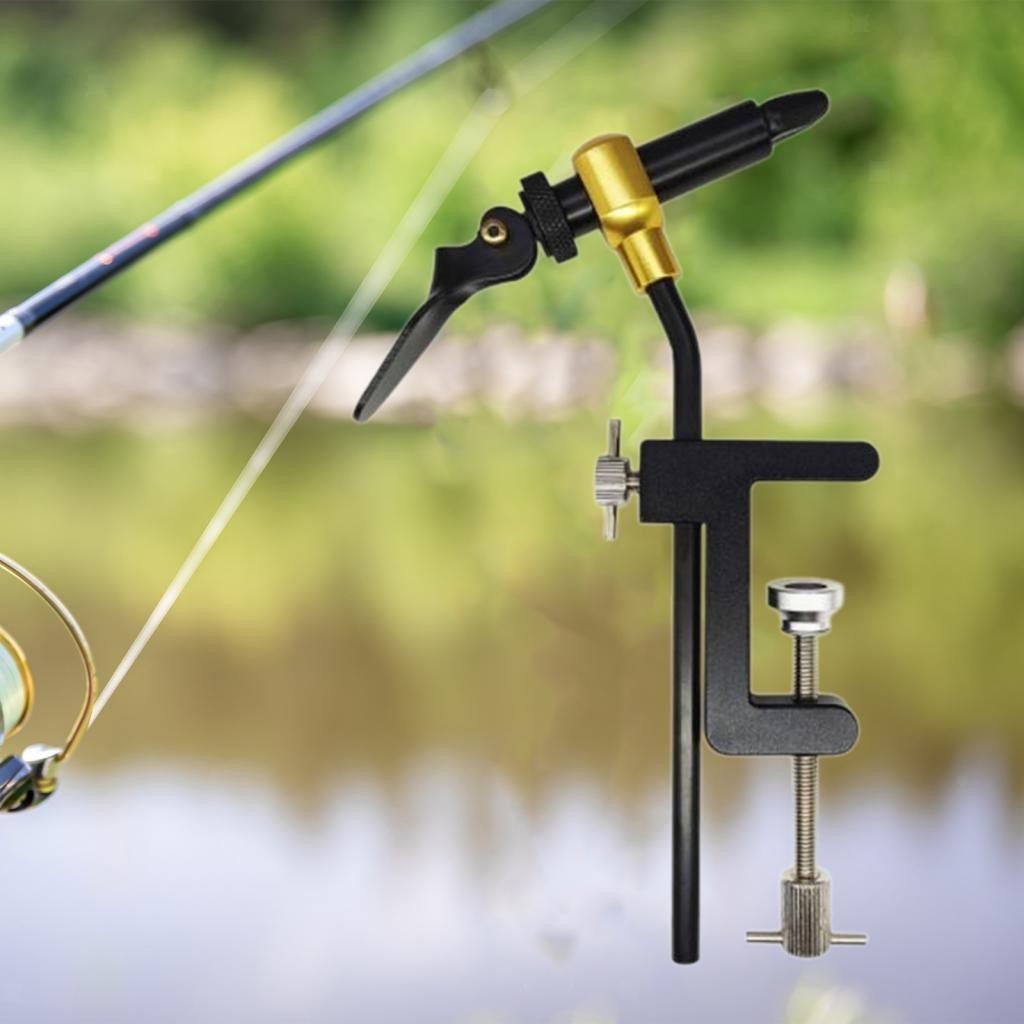 Rotary Fly Tying Vise Fly Making Tool Fishing Fly Tieing Tools