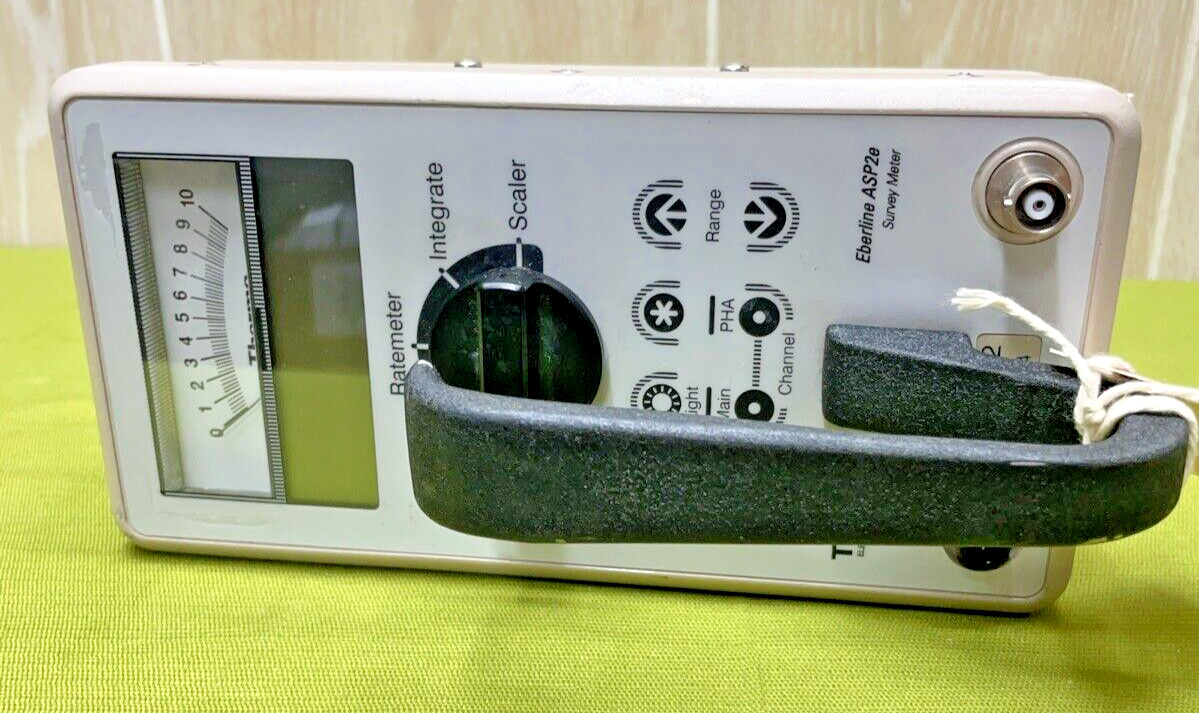 Thermo Scientific Eberline ASP2e Portable Radiation Meter-For Parts/Not Working