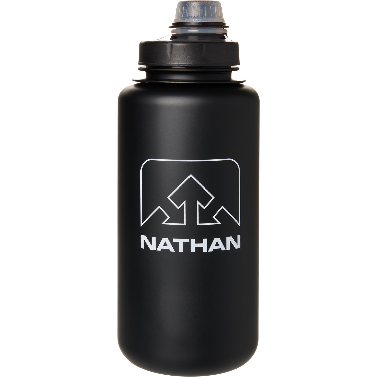 New Nathan Bigshot Water Bottle - 32 oz - Black White