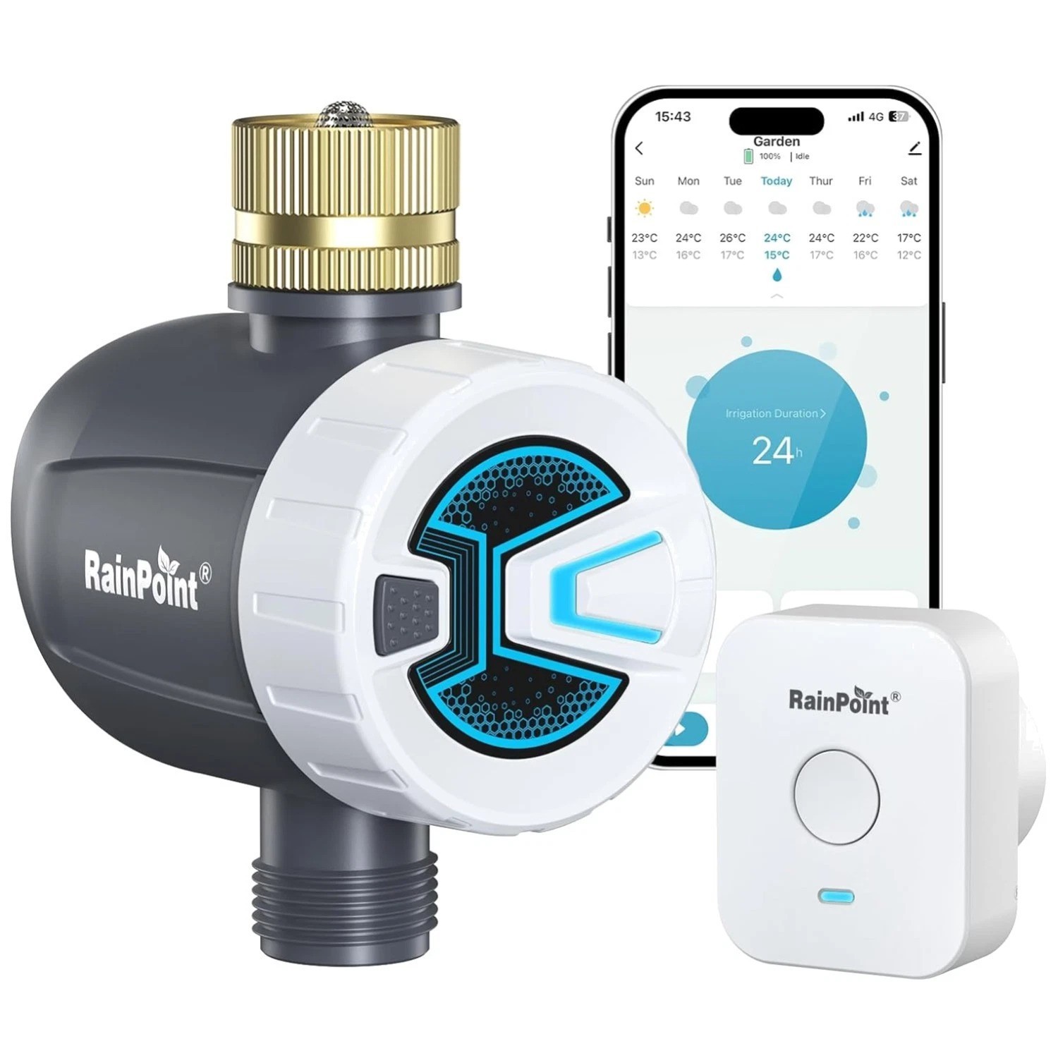 Smart WiFi Water Timer for Garden Hose