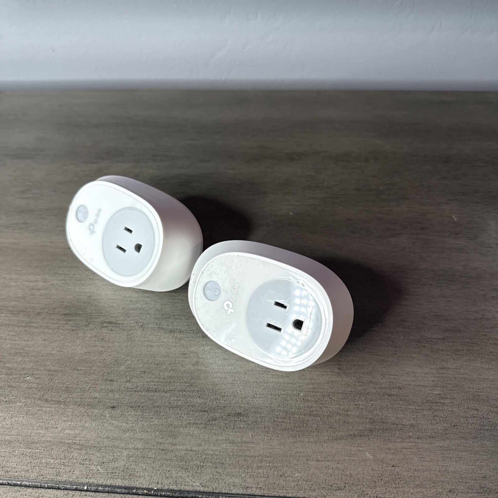 Lot of 2 TP-Link Kasa HS100 Smart Wi-Fi Plug Works w Alexa Google Assistant A1
