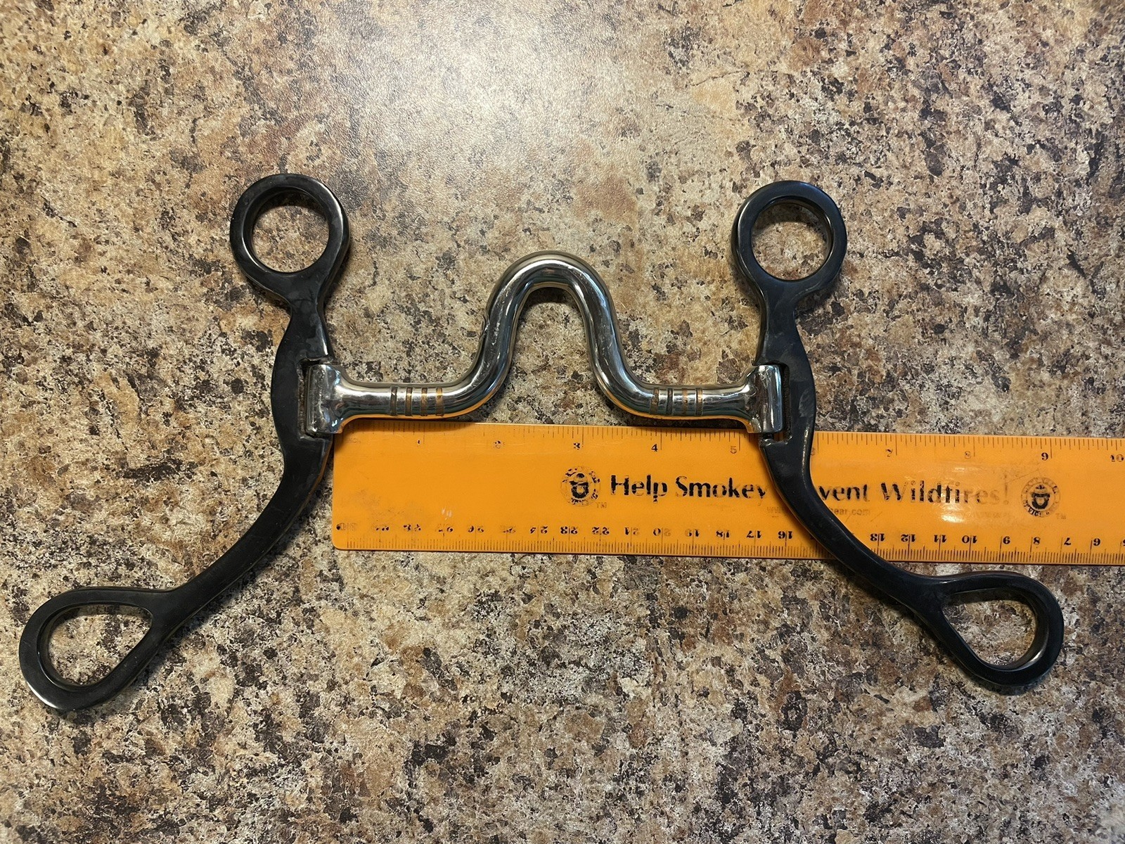 5” Western Horse Bit High Port Abetta   400