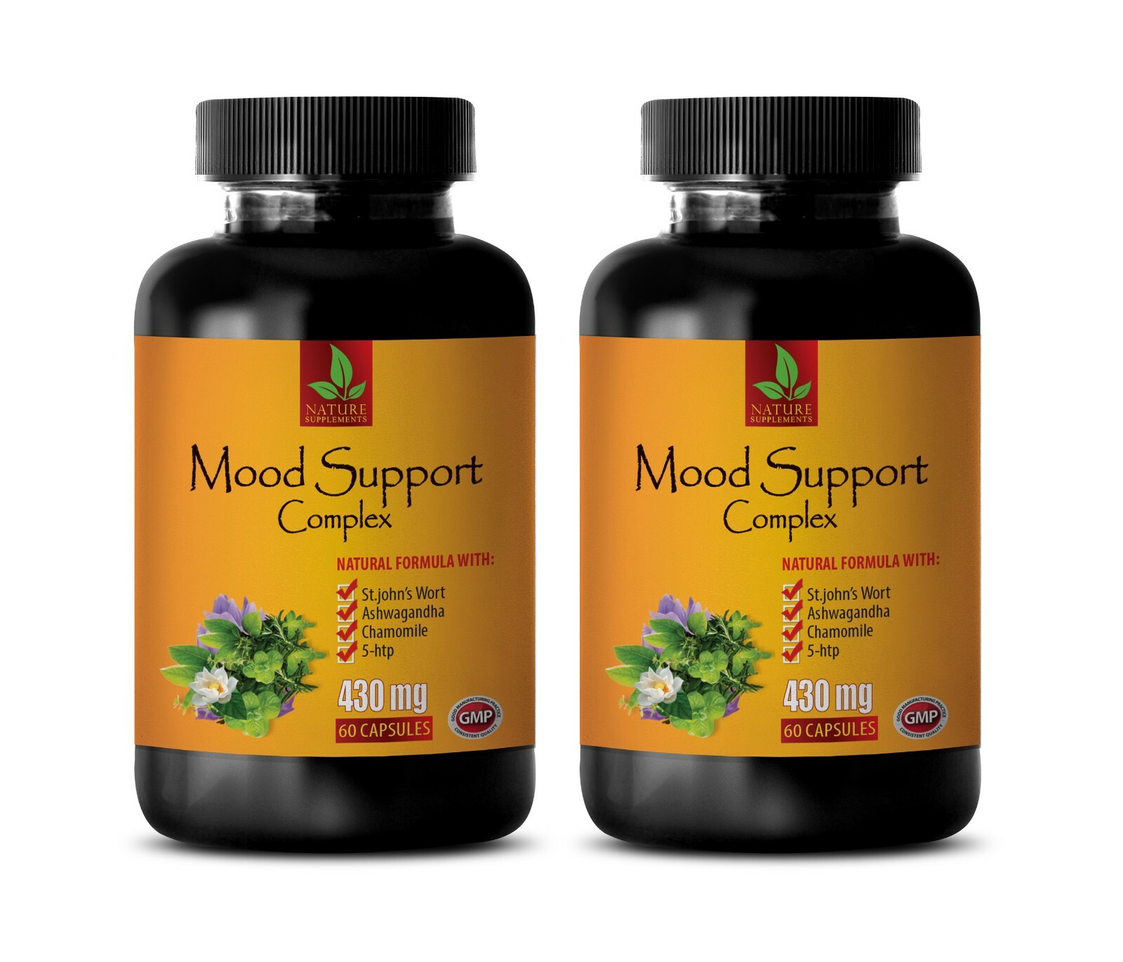 natural pills - MOOD SUPPORTER - mood enhancer supplement 2 BOTTLE