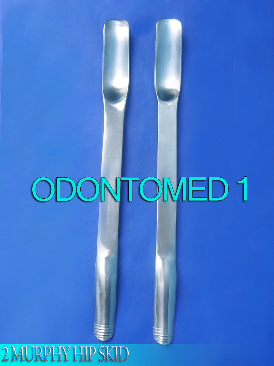2 MURPHY HIP SKID DOUBLE ENDED 33CM ORTHOPEDIC INSTRUMENT