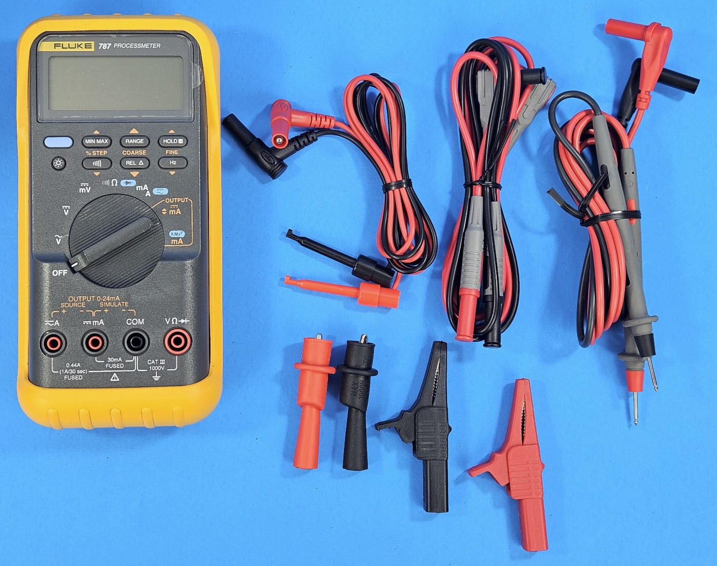 Fluke 787 ProcessMeter Calibrator Meter Multimeter