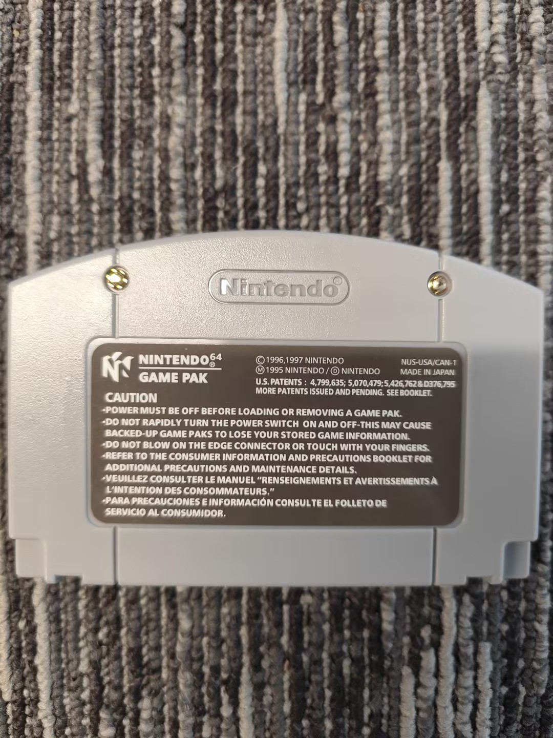 Cruisi'n World Nintendo 64 N64 Cart Only