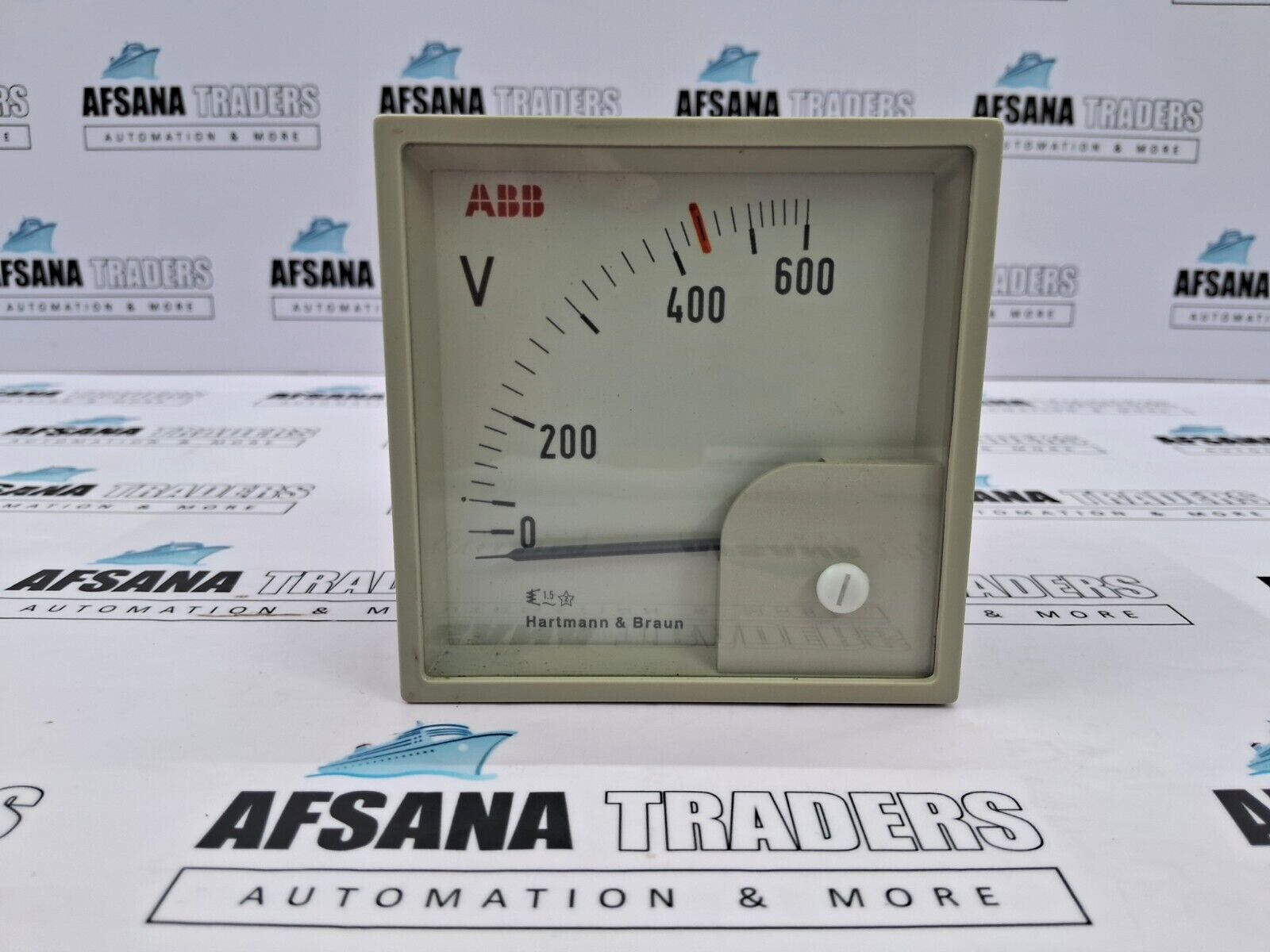 Amperimetro ABB FM 96x96 0-600 600/5a