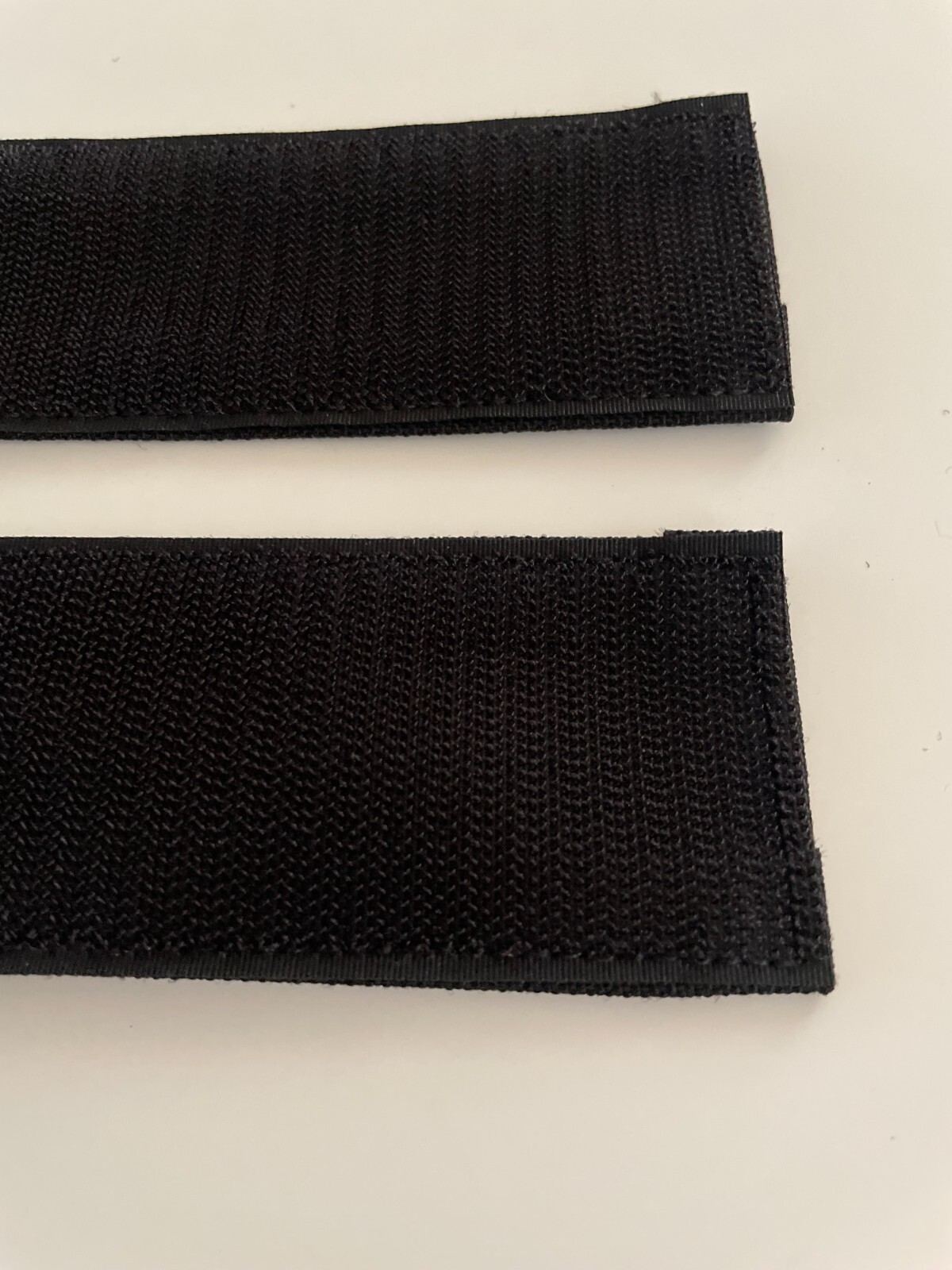 POLICE Patch Black Cordura GrayLettering 2 piece Hook Back 6X2 Silk Screen