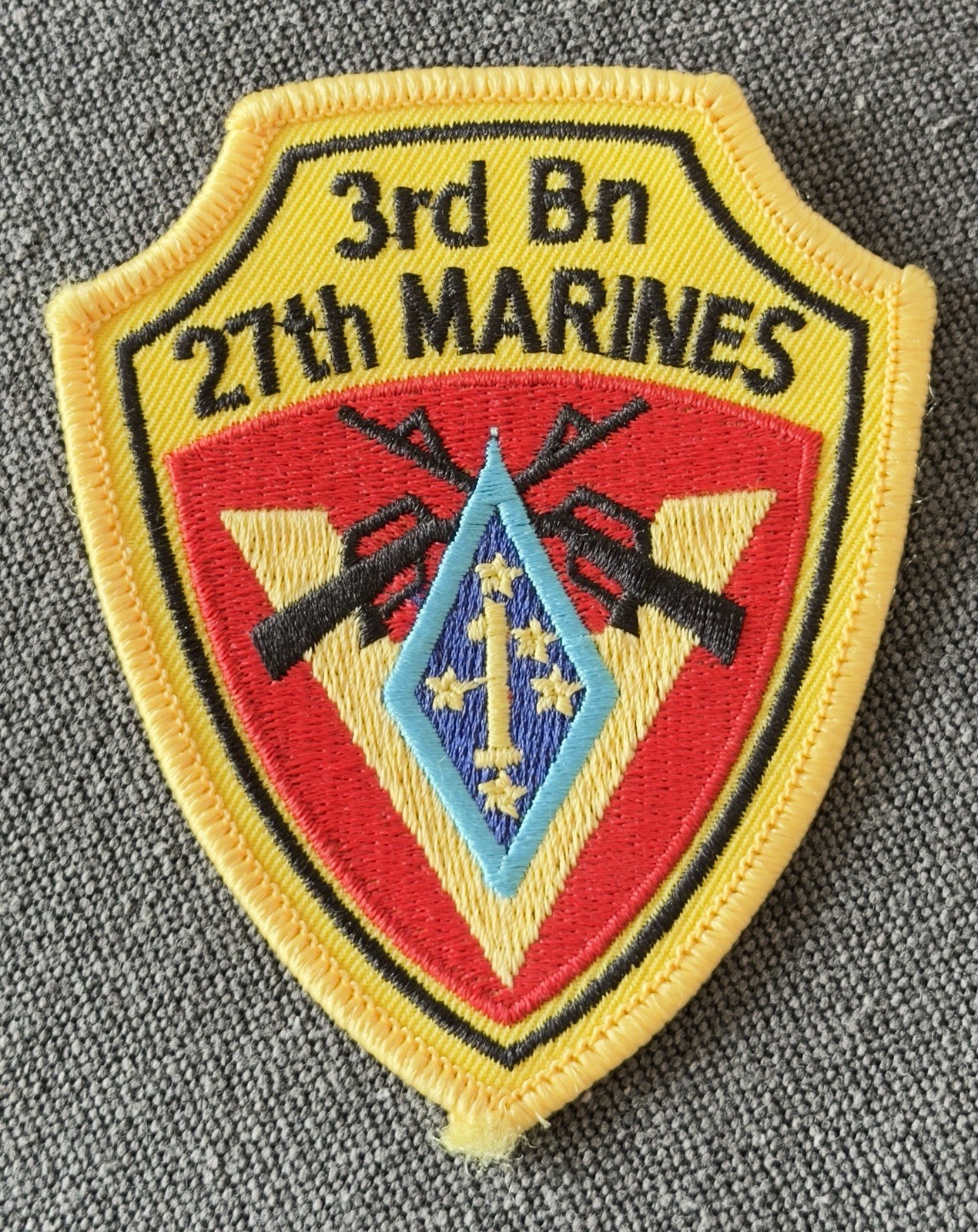 3rd Bn 27th Marines Patch 3 3/4”