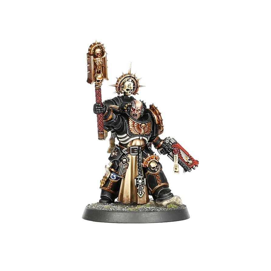 Warhammer 40K - Space Marines - Chaplain Kastiel - Dawn of War - NOS - No box