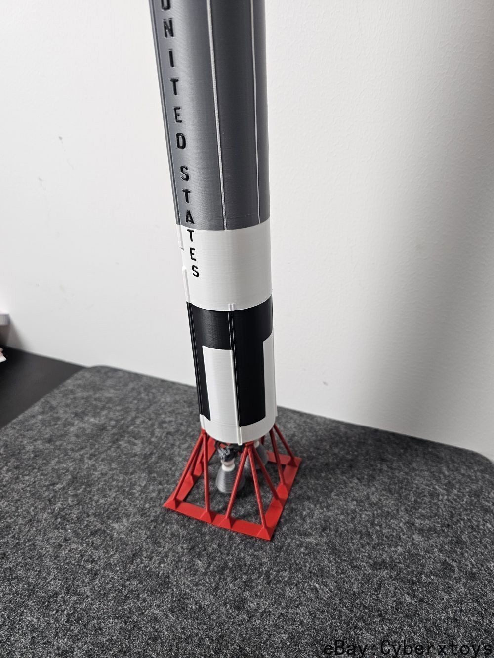1:60 Scale NASA Gemini Titan II Rocket Model – Fully Painted, 22" Length