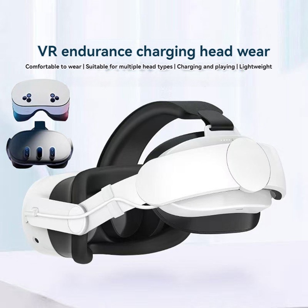 Adjustable Rechargeable Head Strap for 3S Replacement Headband Elite Strap7513