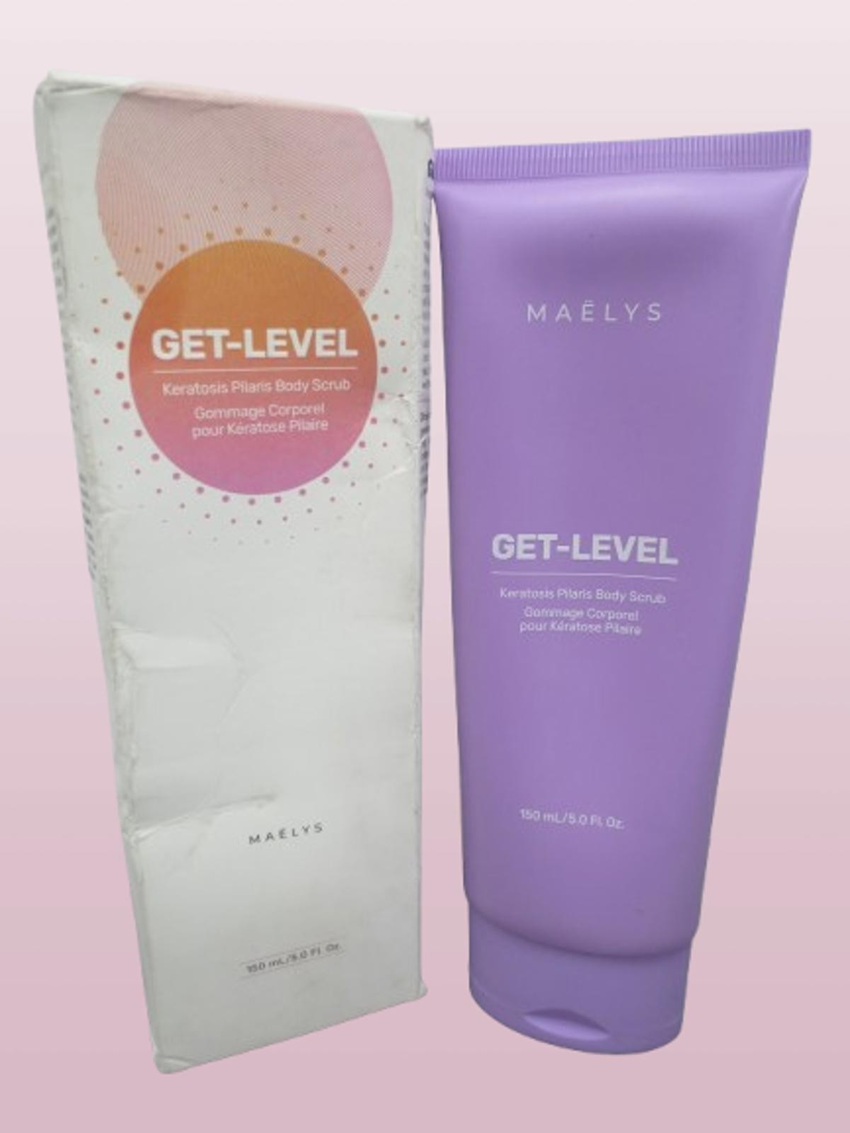 MAELYS GET-LEVEL KERATOSIS PILARIS BODY SCRUB 5 OZ BOXED