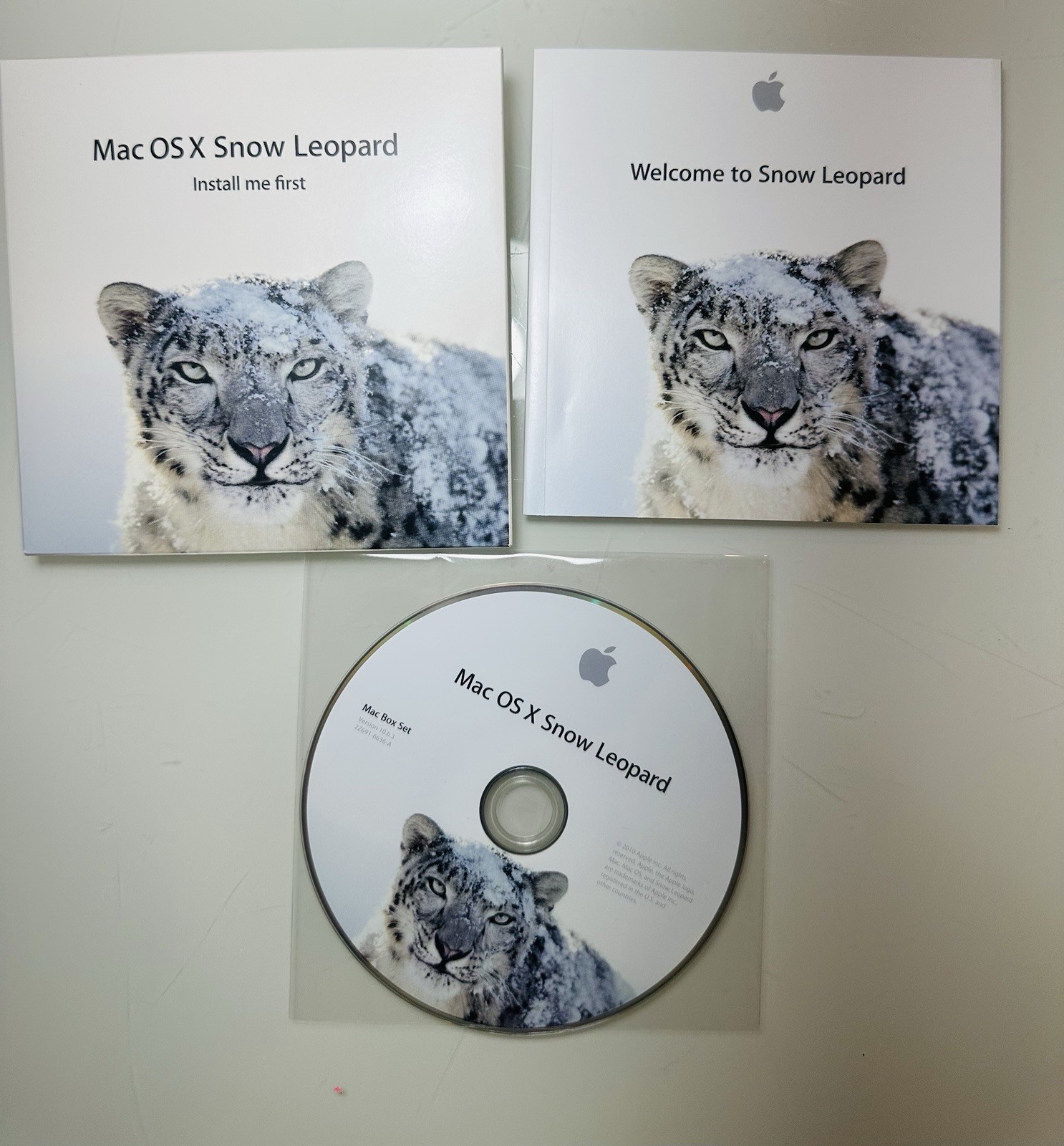 Apple Mac Box Set Snow Leopard iLife iWork Retail (Mac, 2009)