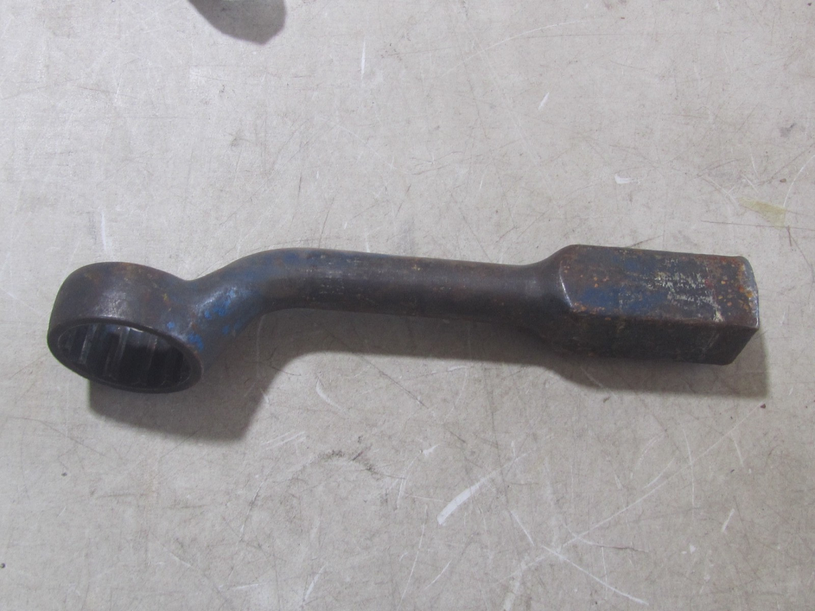 USED Wright Tool 1964 HAMMER STRIKING FACE 2" OFFSET BOX WRENCH 12 POINT