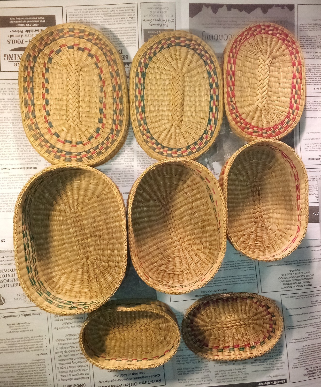 (4) Nesting Baskets