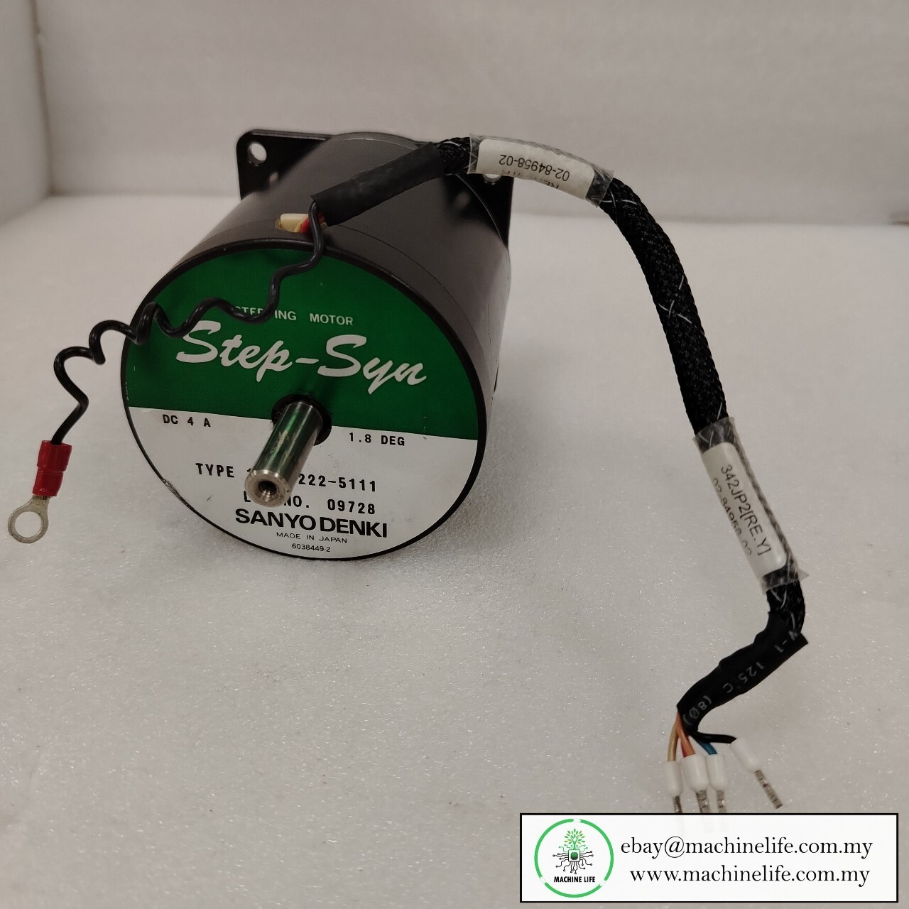 ASM 02-84958-02 Sanyo Denki 103H8222-5111 Stepping Motor Used In EAGLE60