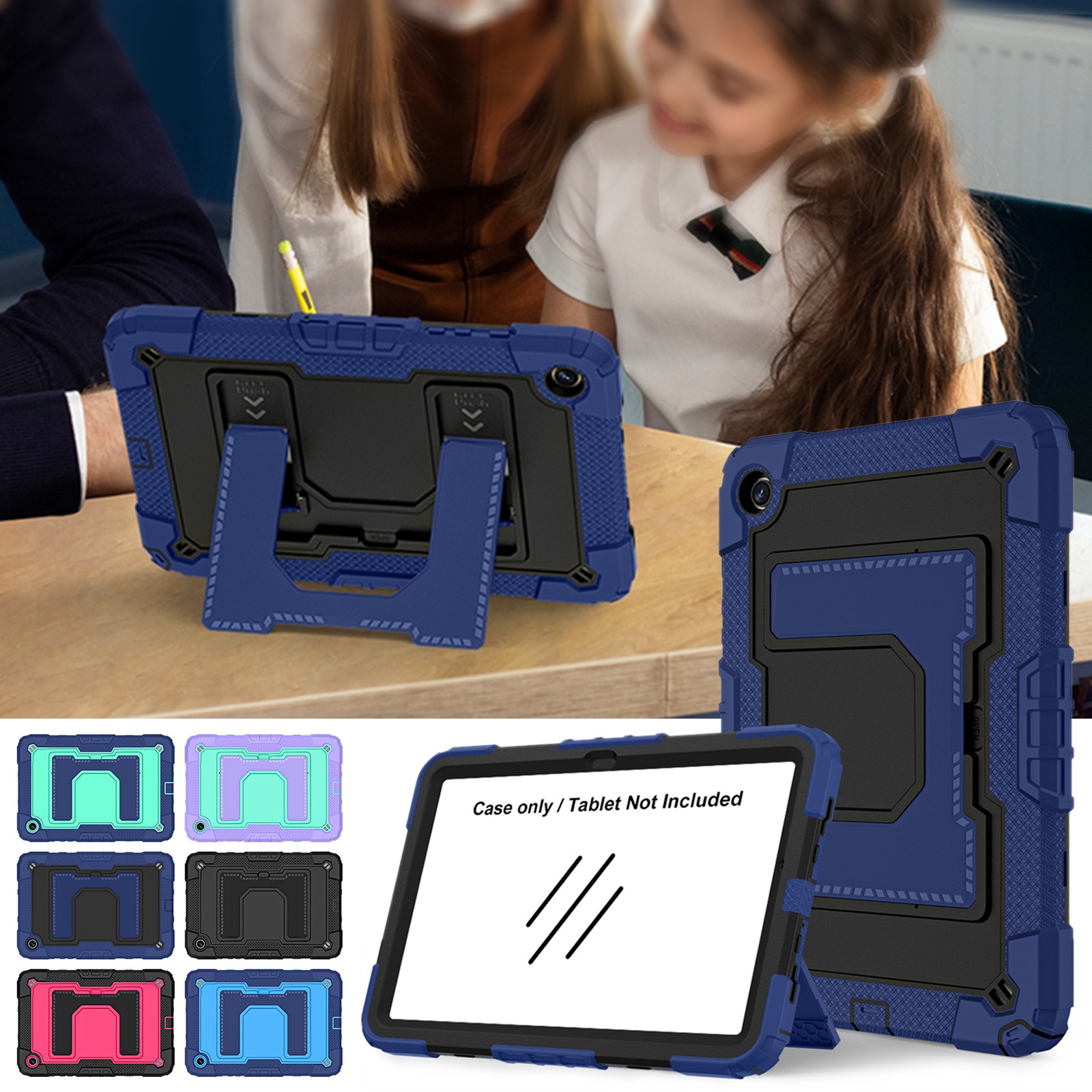 For Samsung Galaxy Tab A9 Plus 11 Tablet Shockproof Heavy Duty Rugged Case Cover