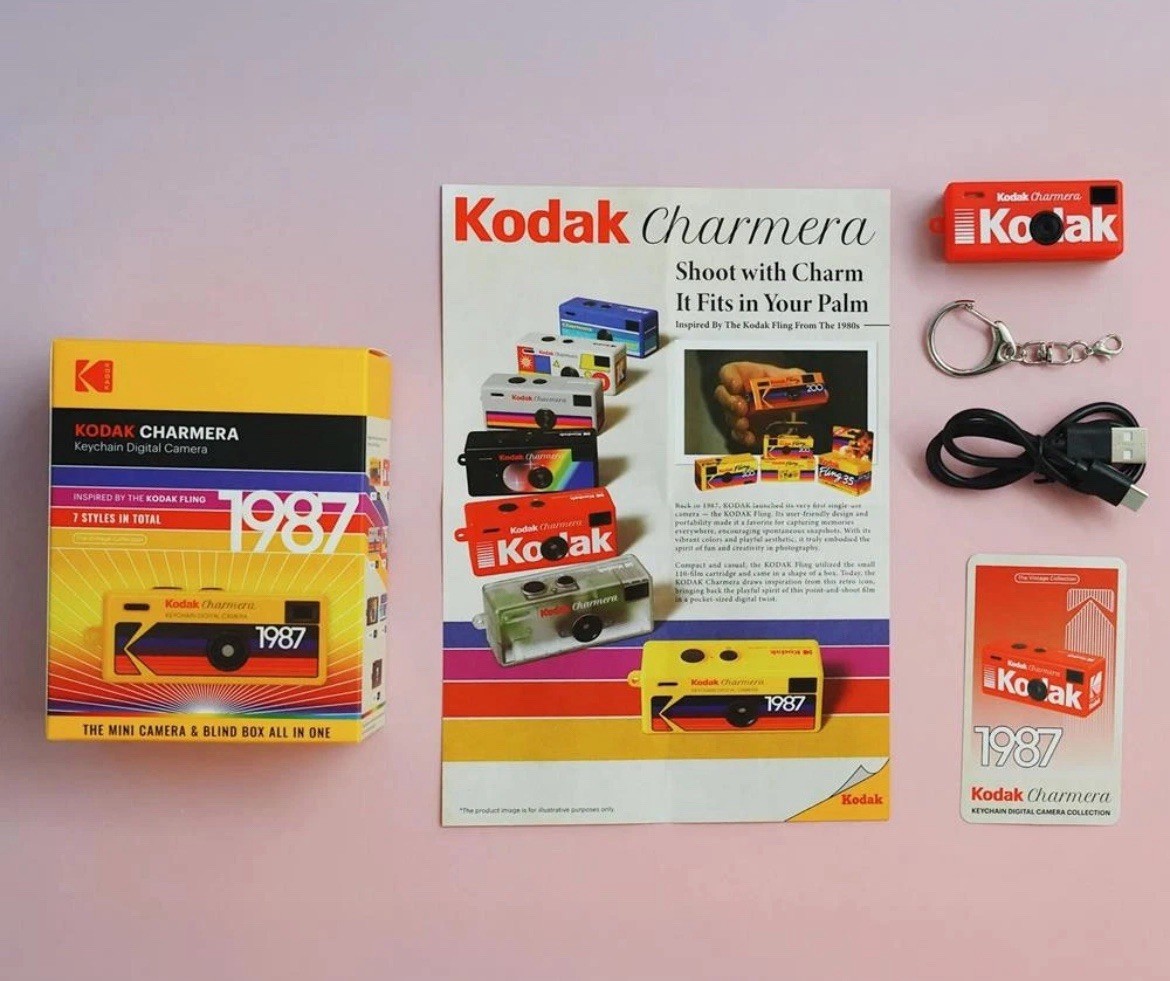 Kodak Charmera Keychain Digital Camera Blind Box
