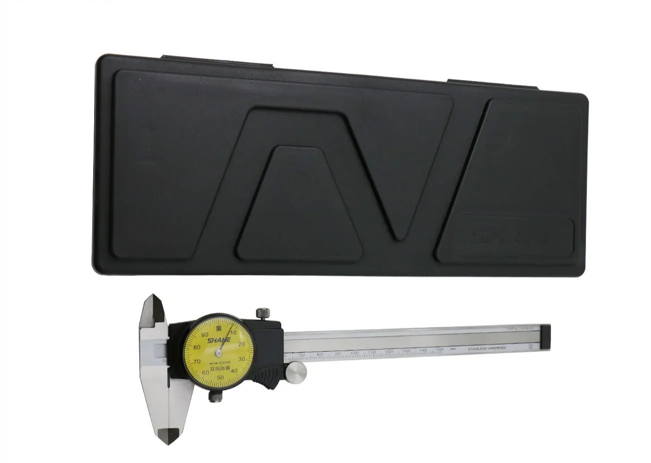 Dial Vernier Caliper Shock Proof 0-150mm 0.01mm Metric Precision Measuring Gauge