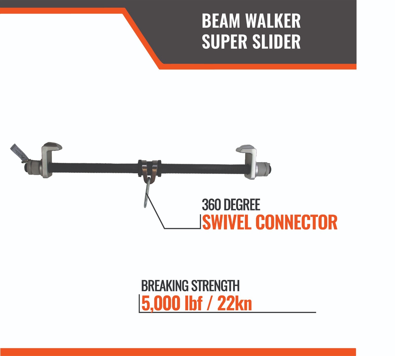 NEW - Beam Walker Super Slider 3.5" - 24"
