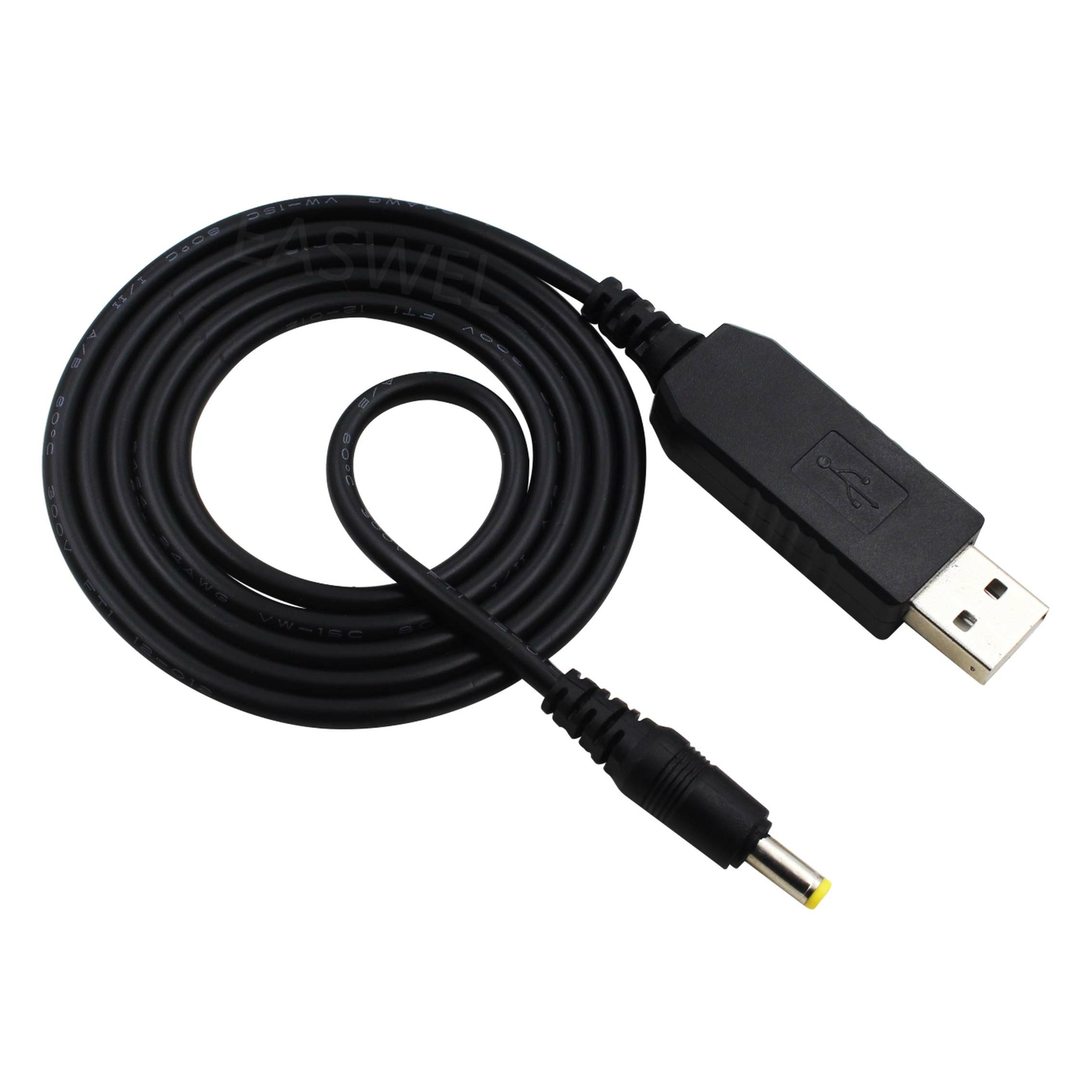 USB DC Power Charger Cable For Sylvania Sdvd8732 Sdvd8716 Dual Screen Player