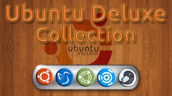 UBUNTU LINUX DELUXE COLLECTION 5 Full Operating Systems
