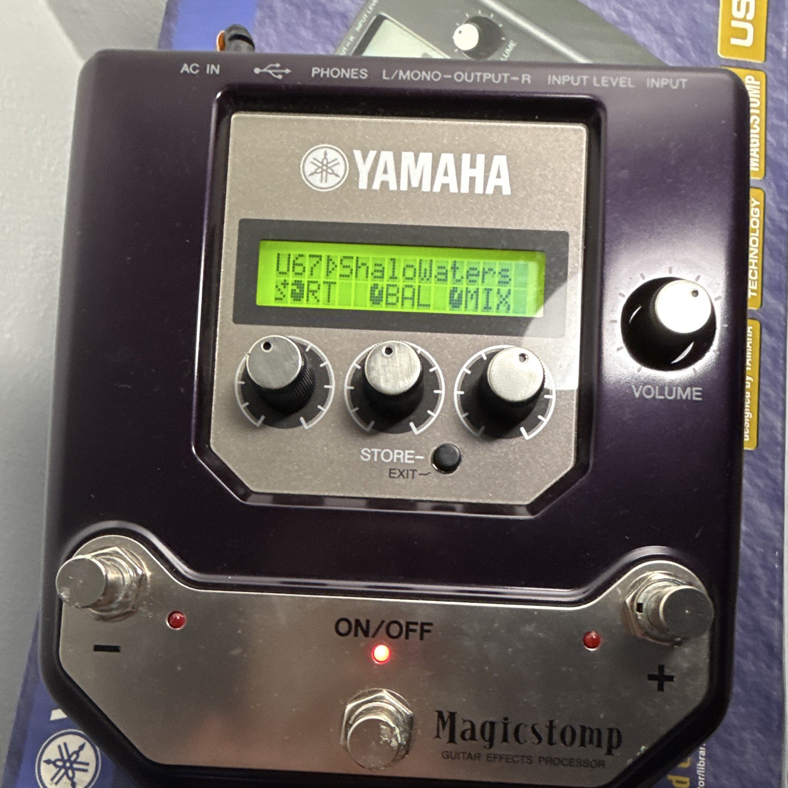 Yamaha Magicstomp Digital Guitar Effects Processor for Electric Guitar UB99MK2