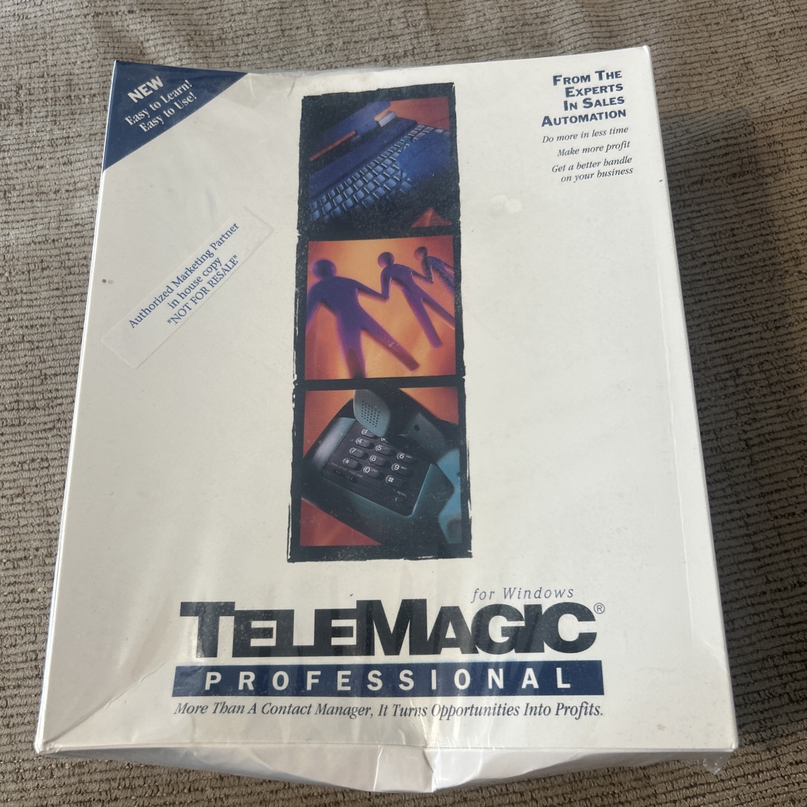 Brand New in Shrink Wrap TeleMagic Pro Software Windows Pro 1.0b Single User