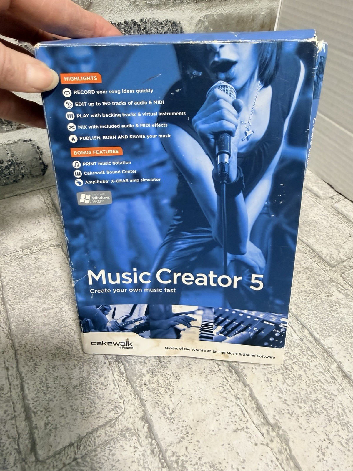 Music Creator 5 / Cakewalk By Roland PC Home Recording Software