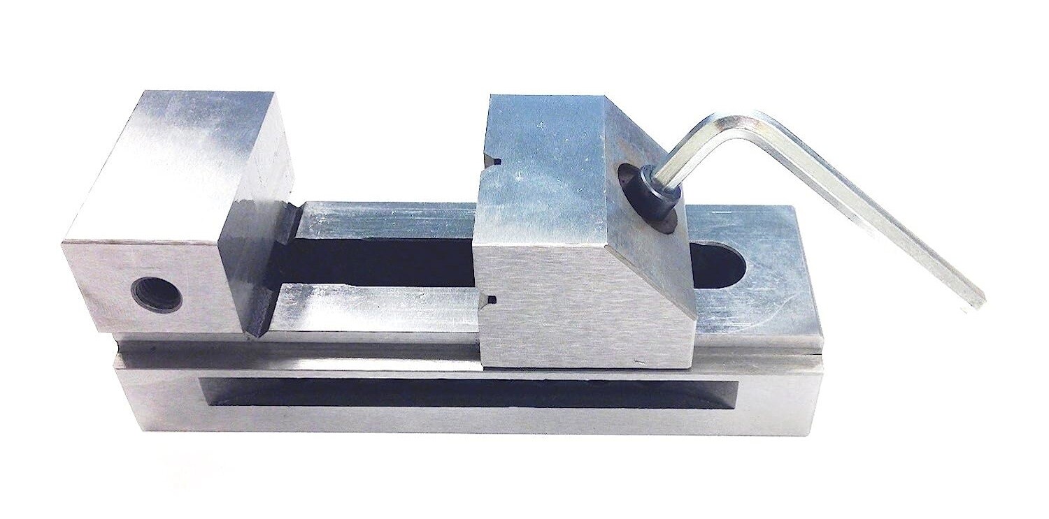 3" PARALLEL SCREWLESS VISE WITH SLOT (3900-0024)