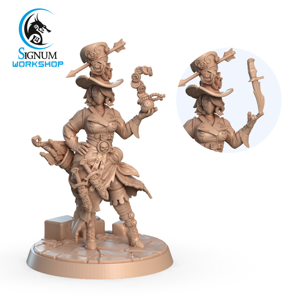 Lianna - Thief Rogue Cutpurse - Signum Games - Fantasy Dungeons and Dragons D&D