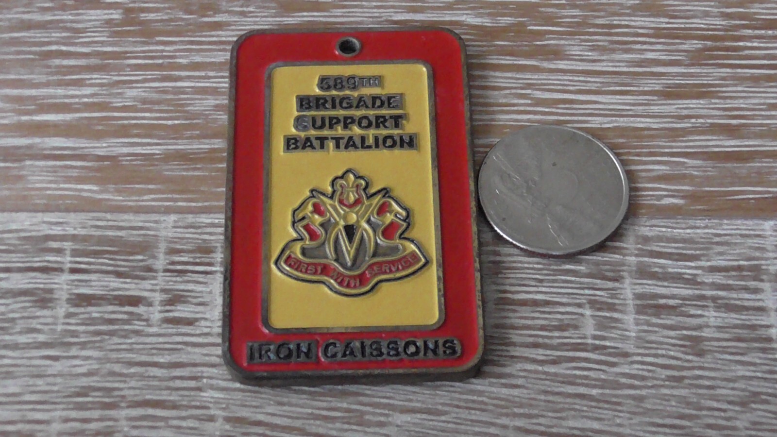 US Army 589th Brigade Support Battalion Commanders Challenge Coin #717Y