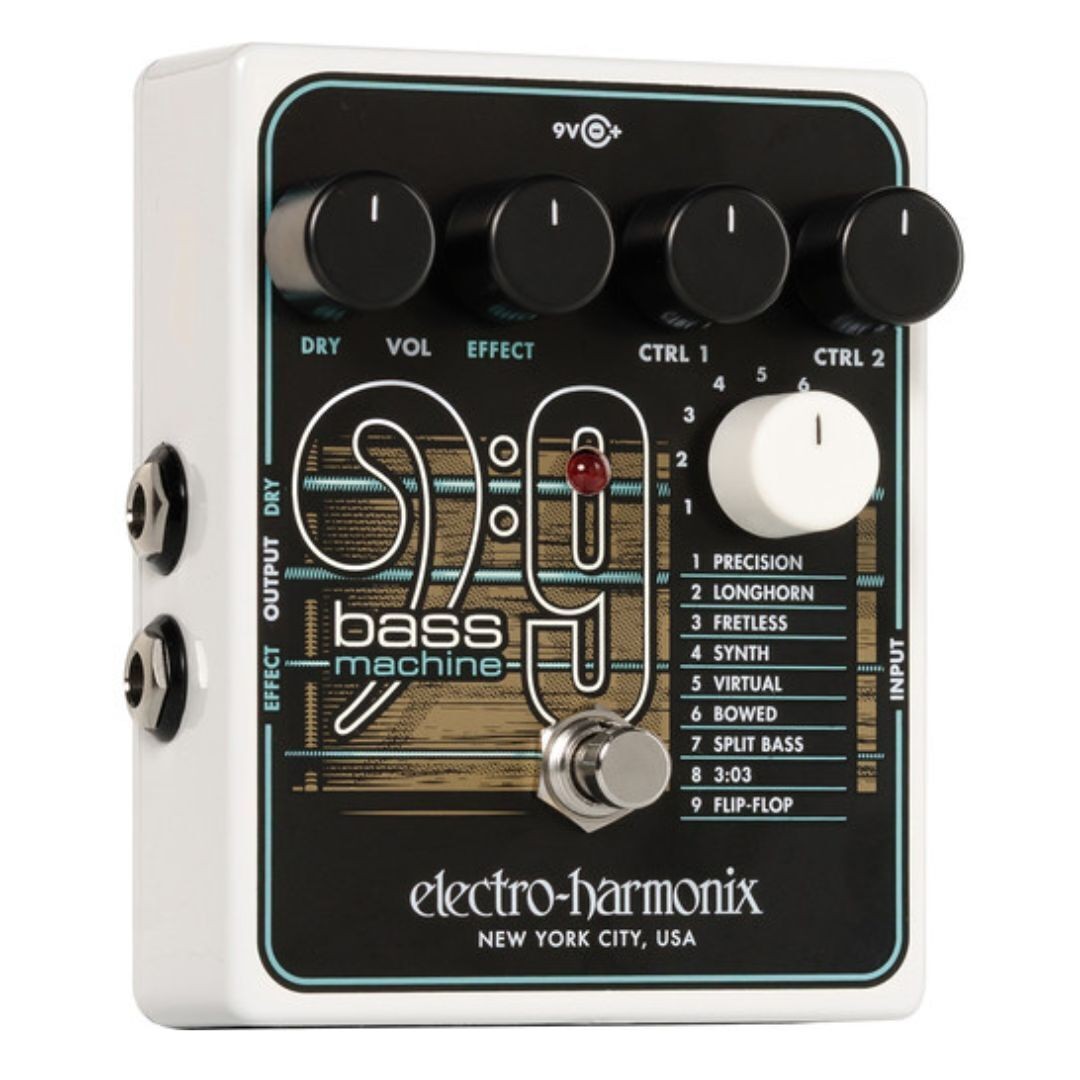 Electro Harmonix Bass9 Bass Machine Analog Pedal TONE