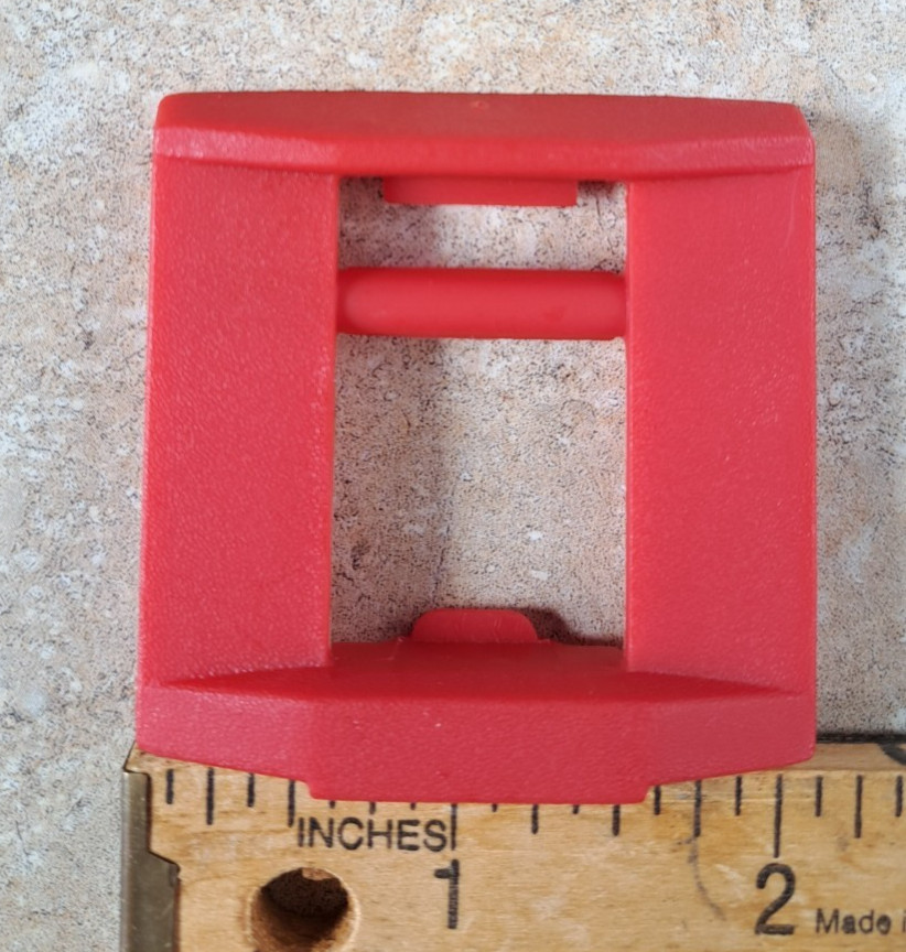 Red Plastic Latching Clip Clasp for Craftsman Tool Storage Carrying Case