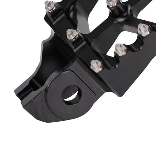 Dirt Bike Foot Pegs CNC Motorcycle Footpegs for 85-530 SX SXF EXC Medium black