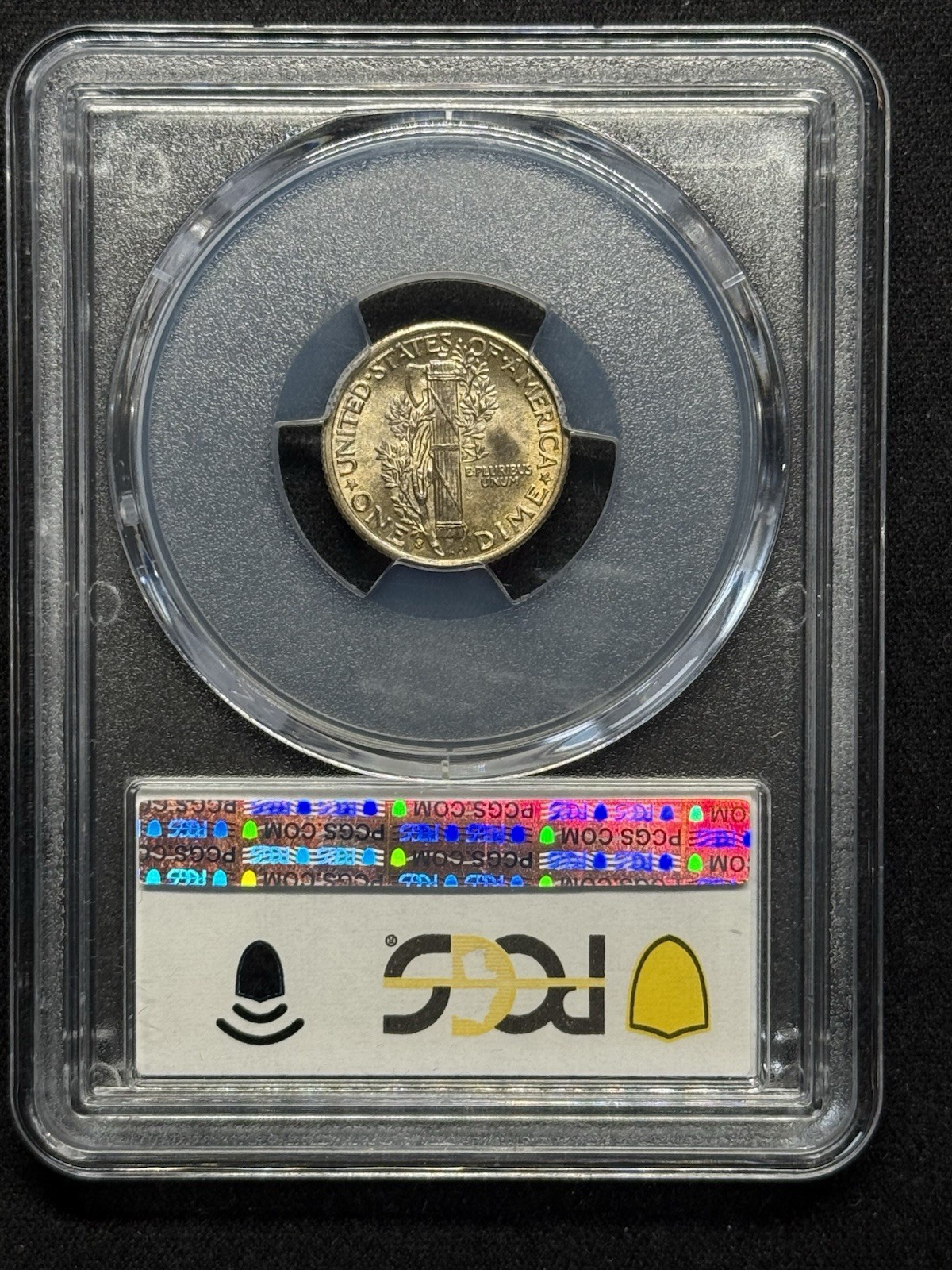 1937-S Mercury Dime 10c PCGS MS-65
