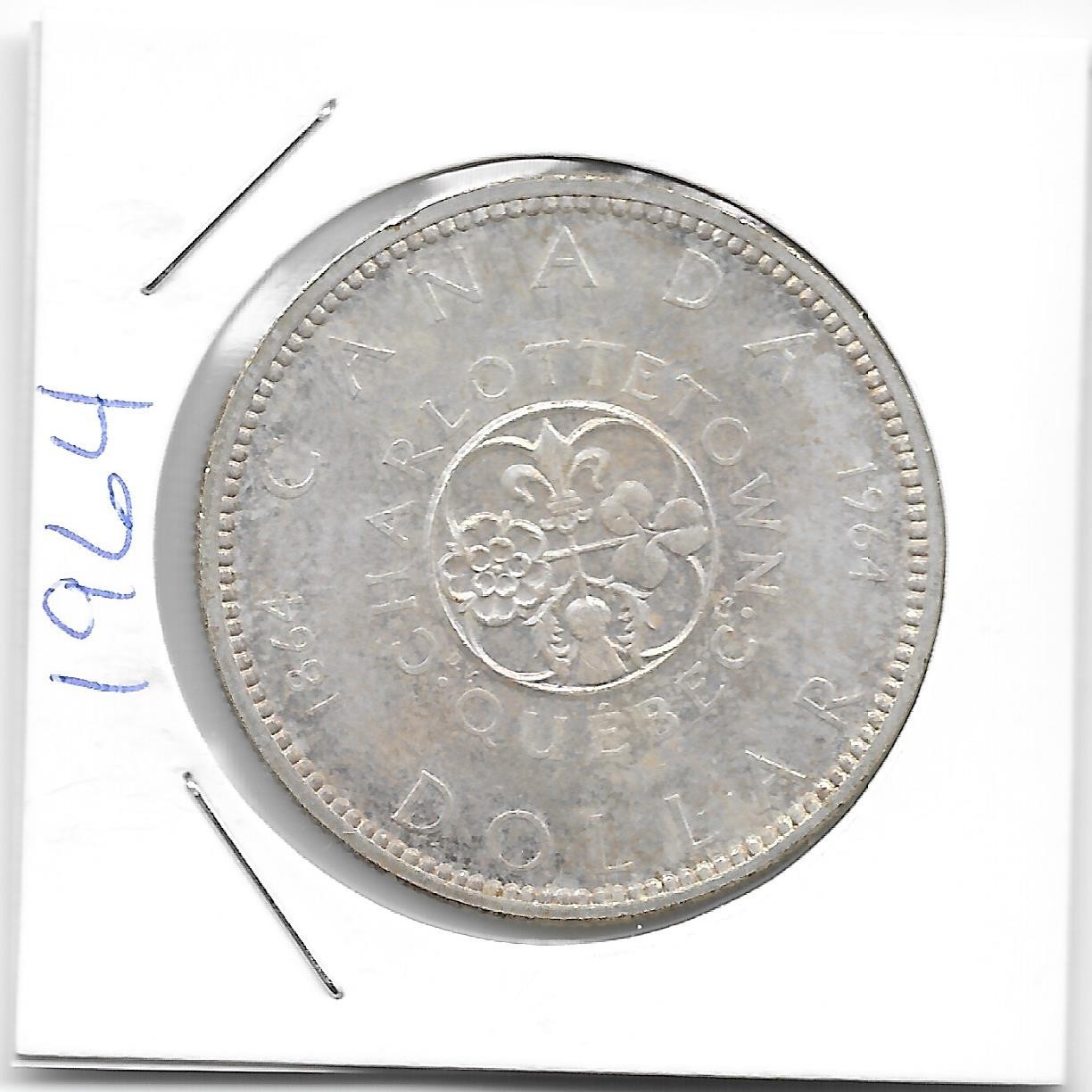 1964 CANADIAN SILVER DOLLAR (VERY NICE)