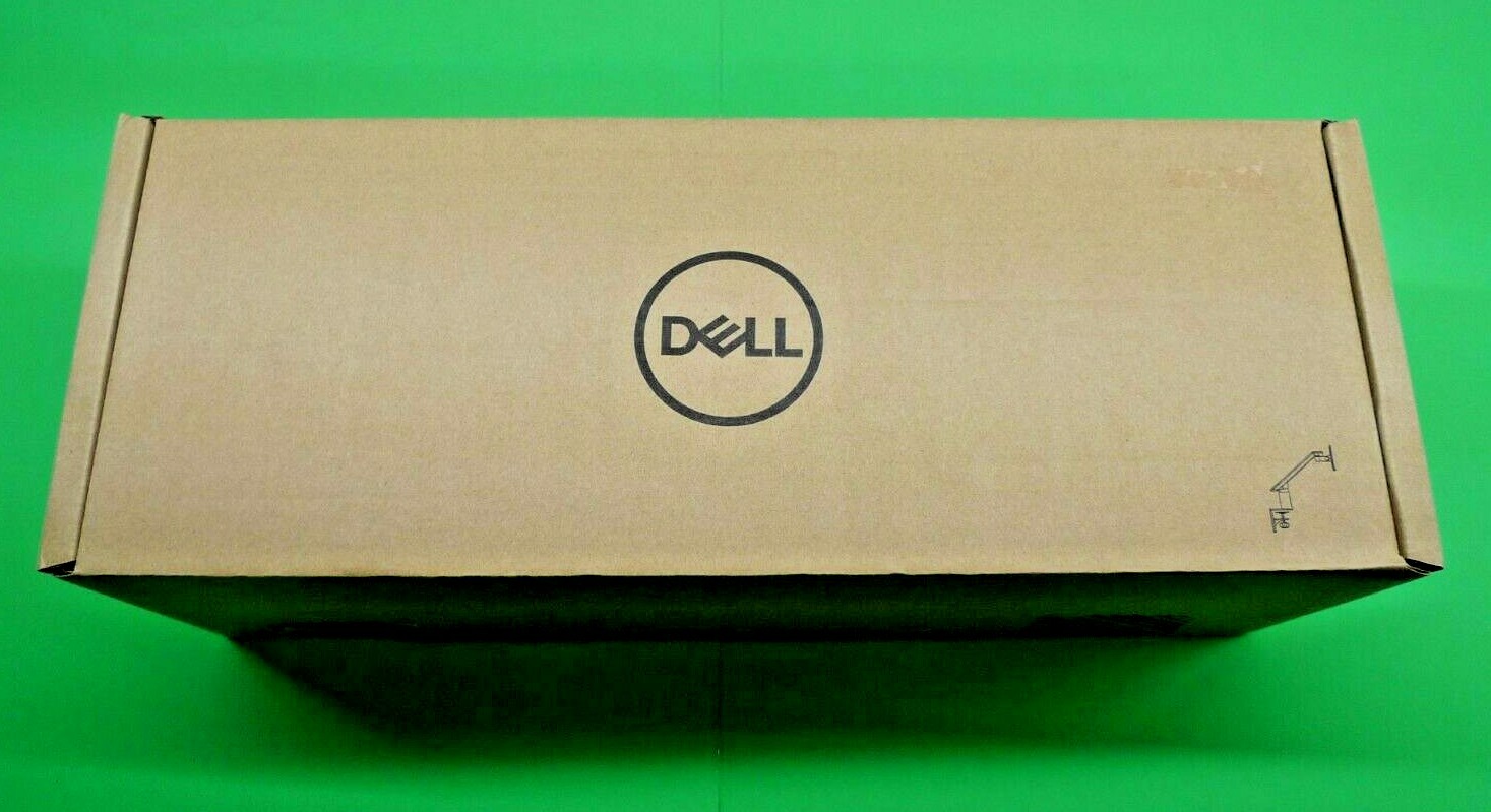 New Dell Slim Single Monitor Arm MSSA18 w/VESA Adapter 452-BCXI 0GP1Y RJNF8