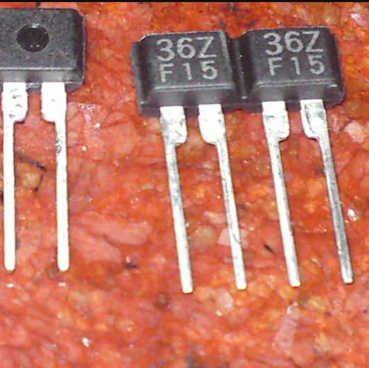 1PCS  Variable Capacitance Diode TOKO TO-92-4 KV1236Z-2 KV1236-2 36Z